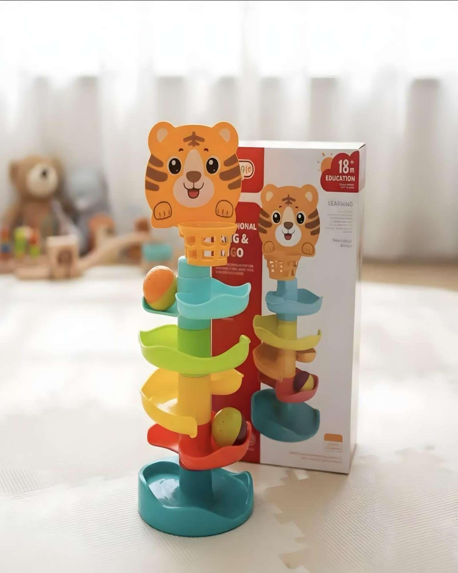 Tobogán De Pelotas Estimulación Temprana Para Bebés-3