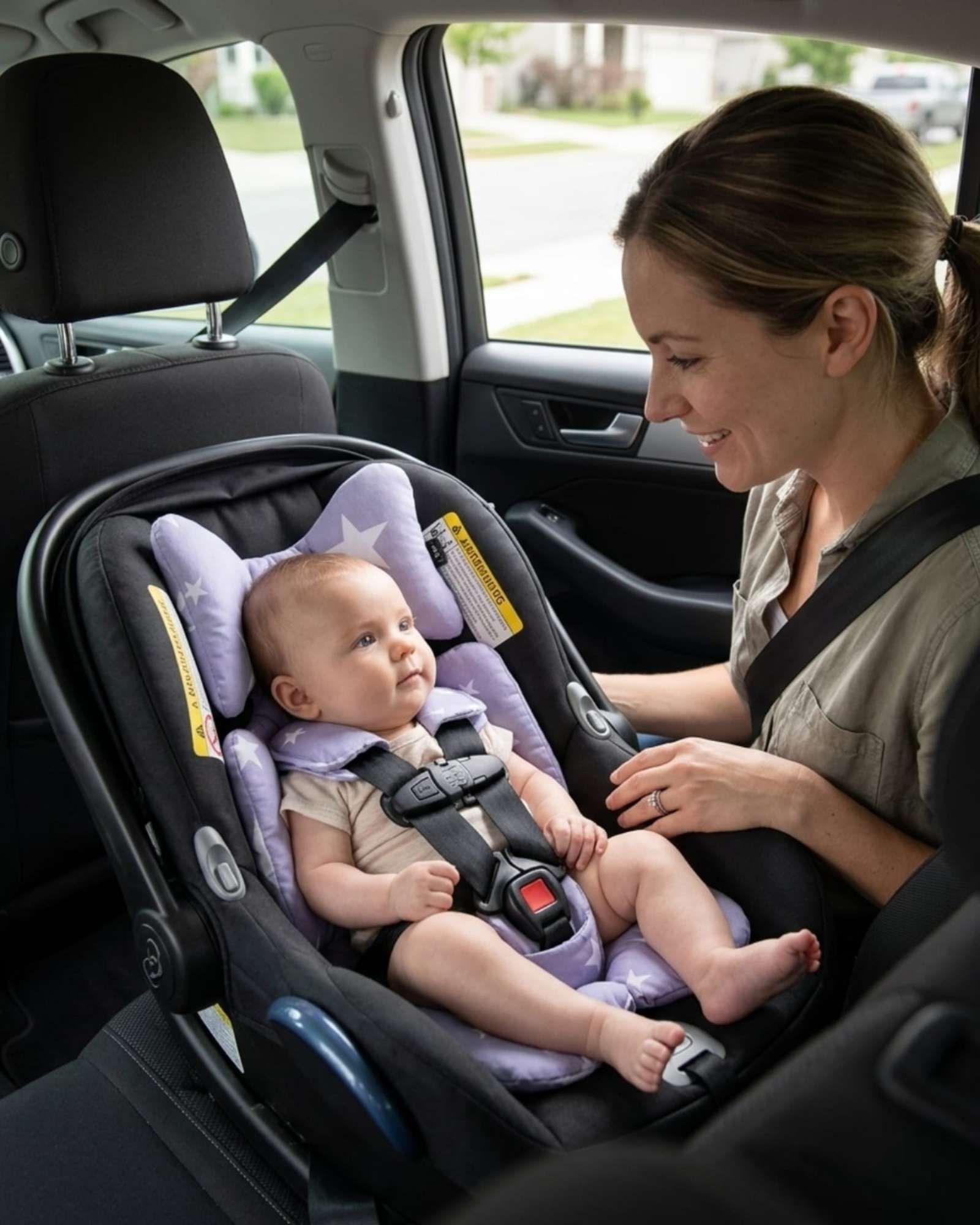 Cojín Reductor para asientos de Lujo para Bebés - Confort y Soporte Total gris-0