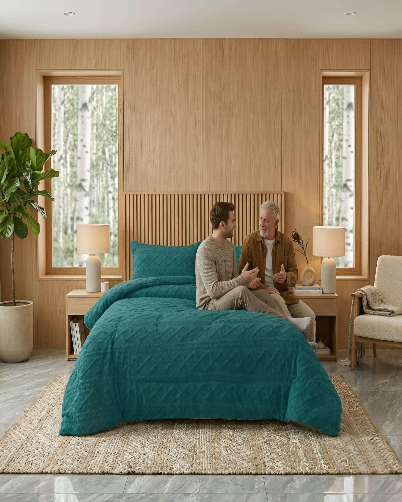 Cubrecama 2 Plazas Con Relieve Cobertor Elegante Suave D5-4