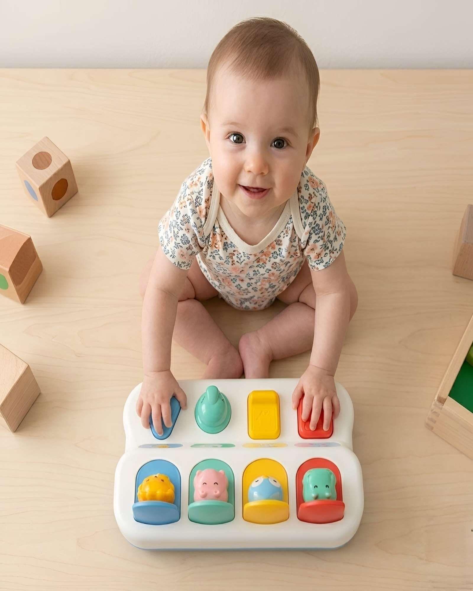 Juguete Educativo Pop-Up Animals-0