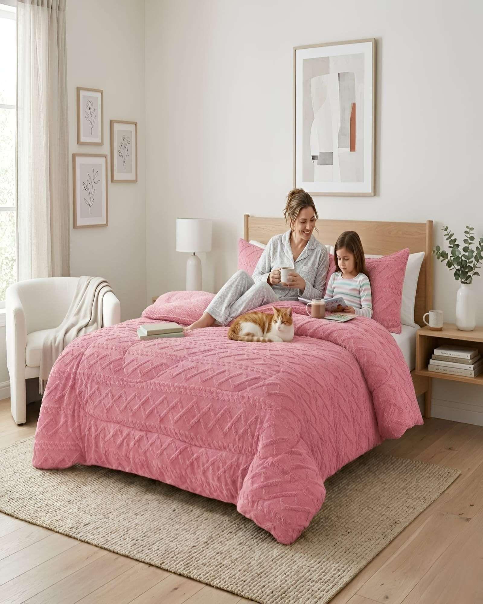 Cubrecama 2 Plazas Con Relieve Cobertor Elegante Suave D7-2