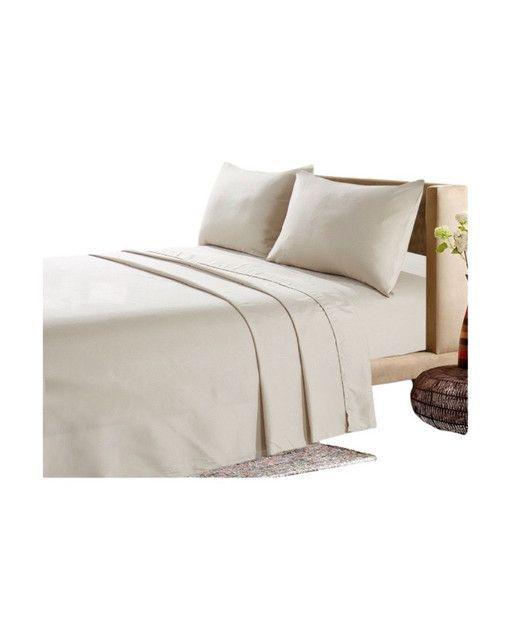 JUEGO DE SABANAS 200 HILOS KING BEIGE-1