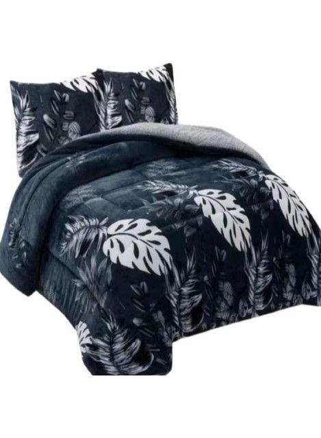 CUBRECAMAS CON CHIPORRO 2 PLAZA SUPER SUAVES D17-0