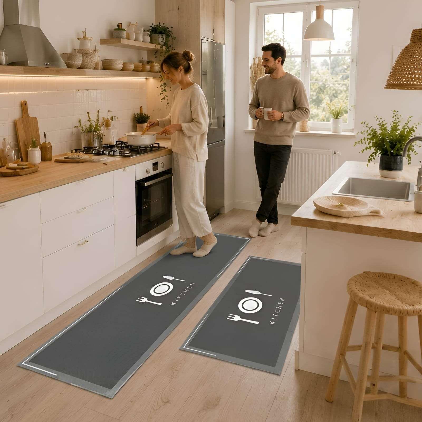 Set de Alfombras para Cocina: Diseño y Durabilidad 02-3