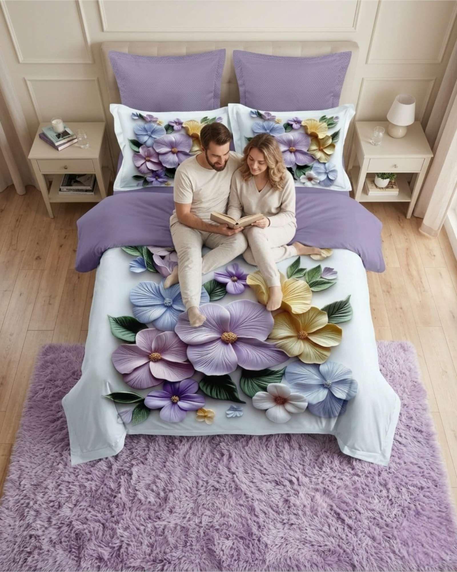 Quilt De Verano 5D Cubrecama Ligero Transpirable King K3-4