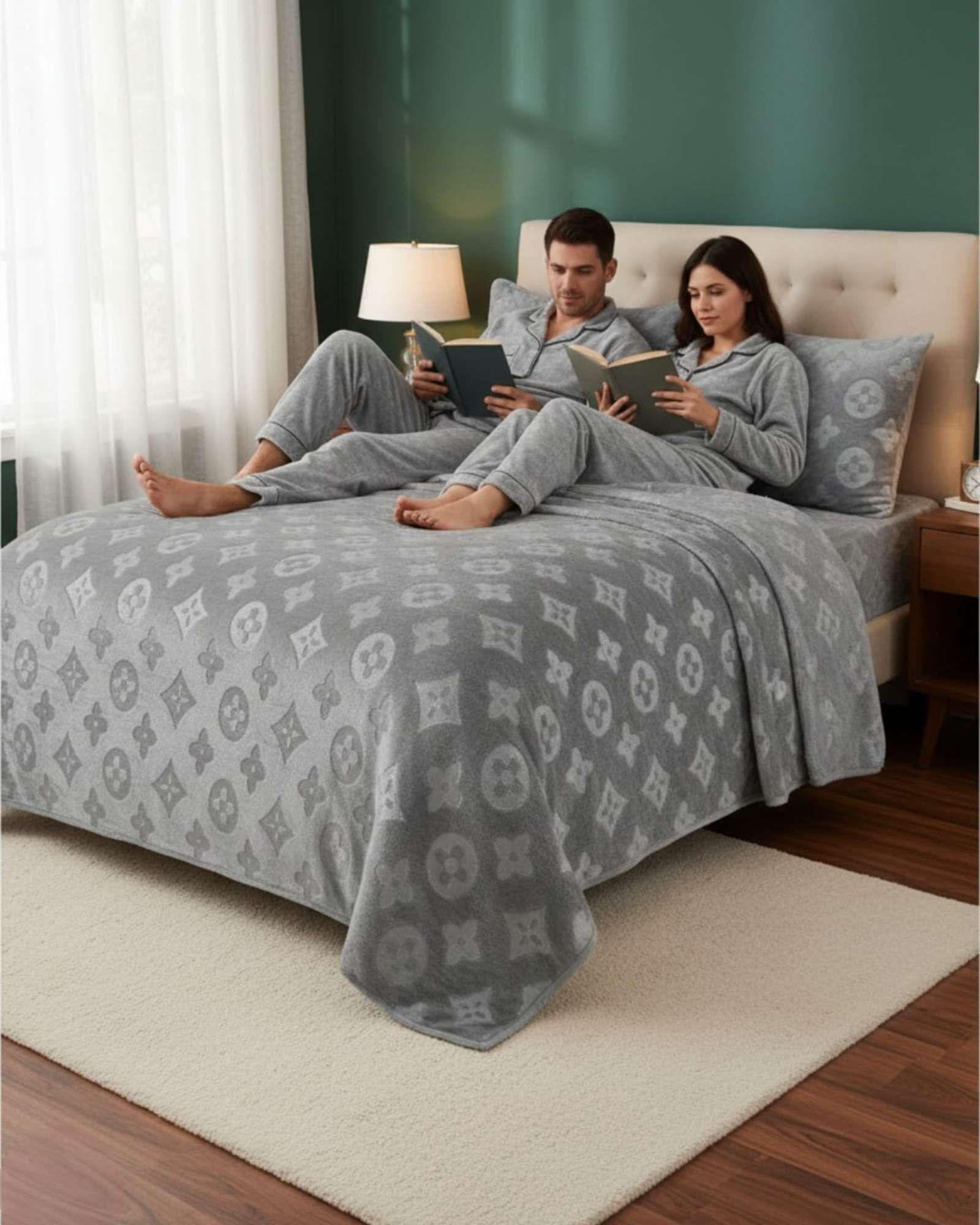 Sabanas Plaza y media de Polar Plush Invierno y Suavidad Premium M3-4