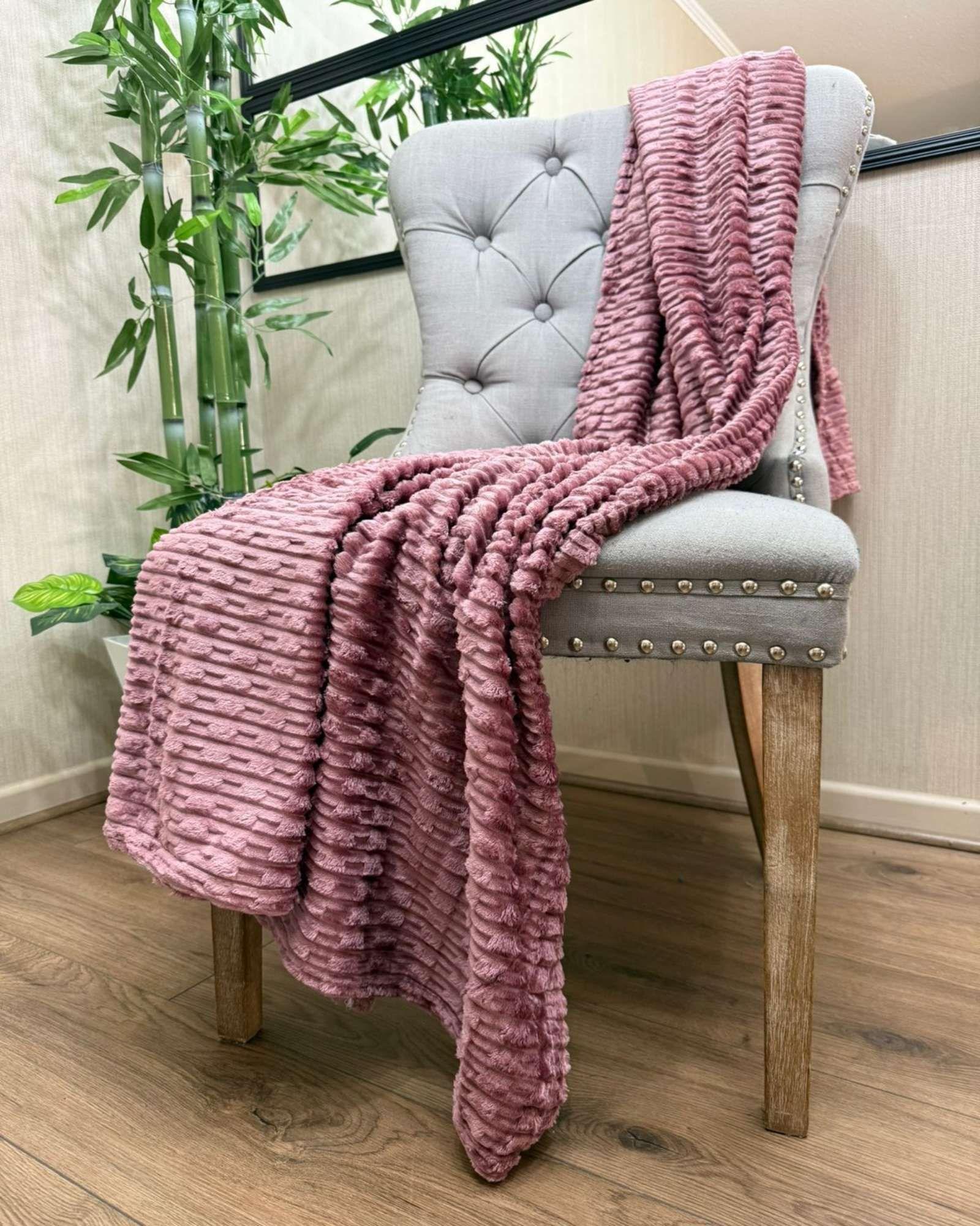FRAZADAS MANTA PLUSH 2 PLAZA 200 X 230 ROSADO-3