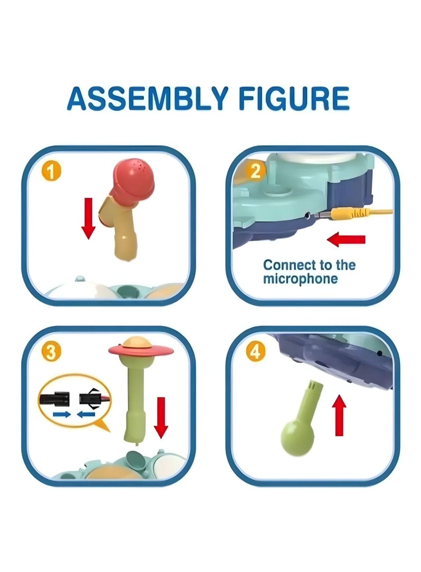 Juguete para Bebé Batería Musical 27n7-2