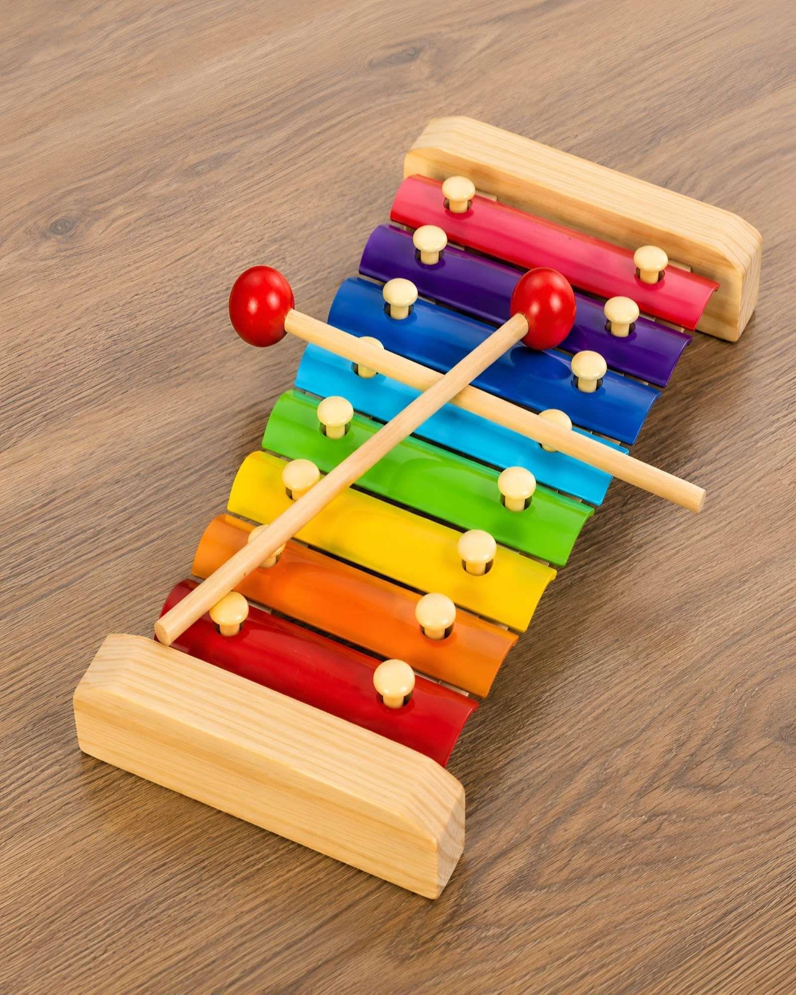 Juguete Didactico Xilofono De Madera 8 Notas Para Niños-2