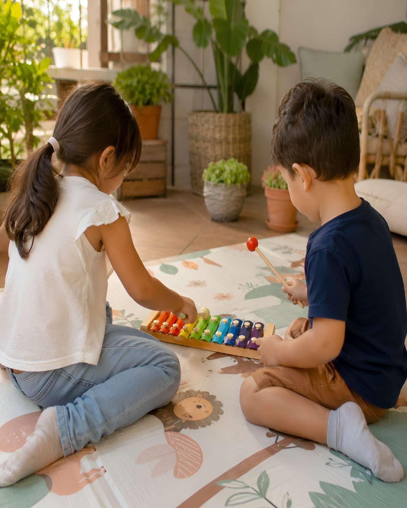 Juguete Didactico Xilofono De Madera 8 Notas Para Niños-4
