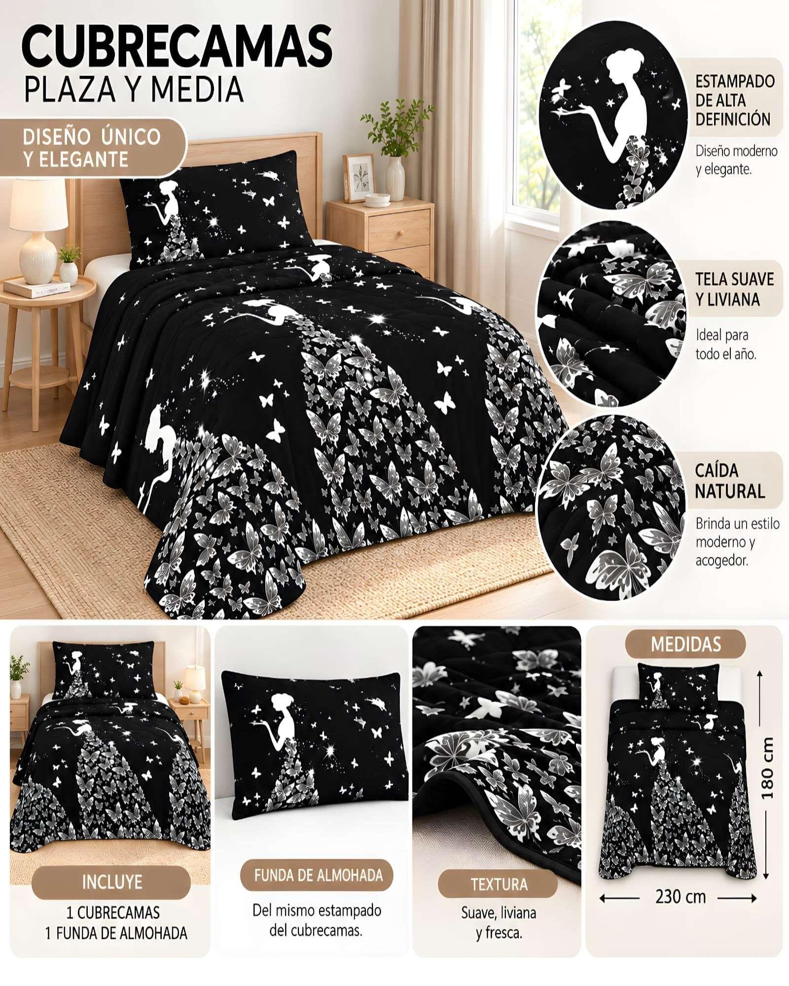 Quilt Plaza Y Media Delgado De Verano Mas Funda De Almohada m10-4