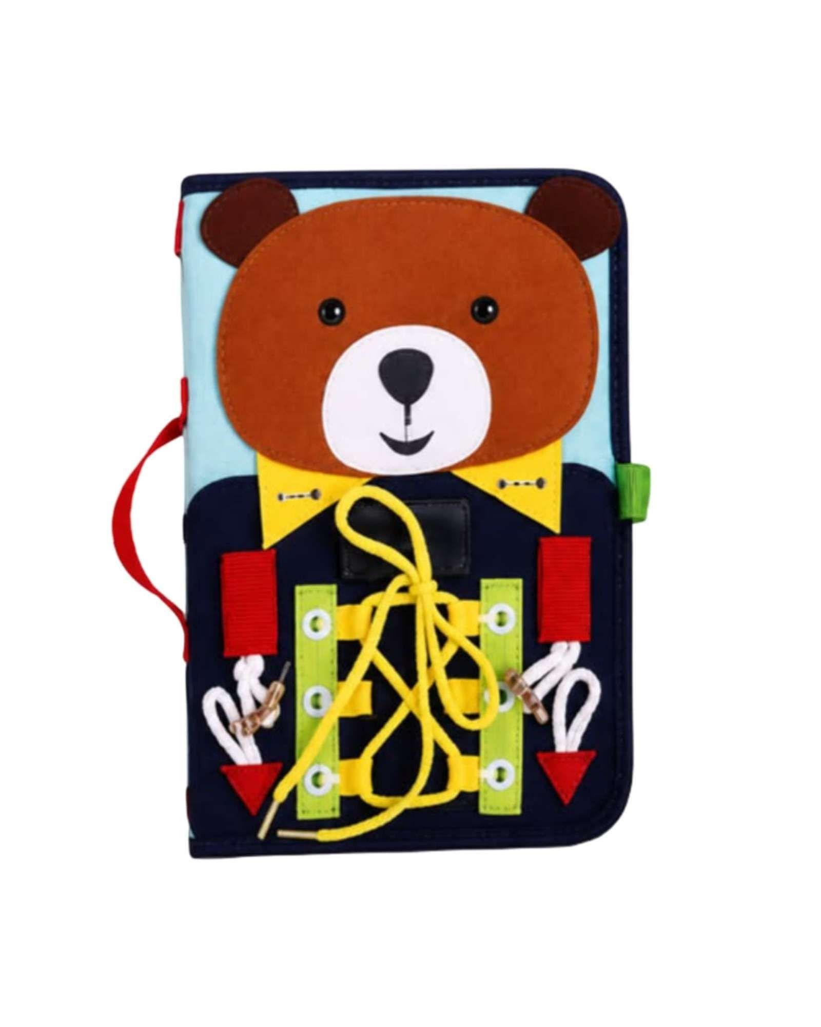 Tablero Mochila Sensorial Montessori Maletín Didáctico de Viaje-5