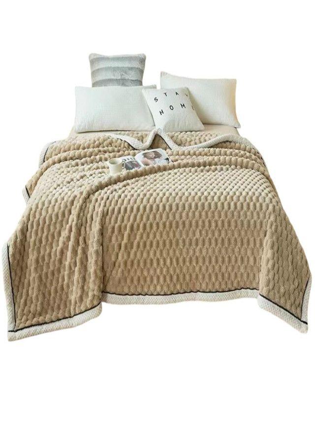 FRAZADA PLUSH Y SHERPA SUAVES Y TERMICAS -D14-0