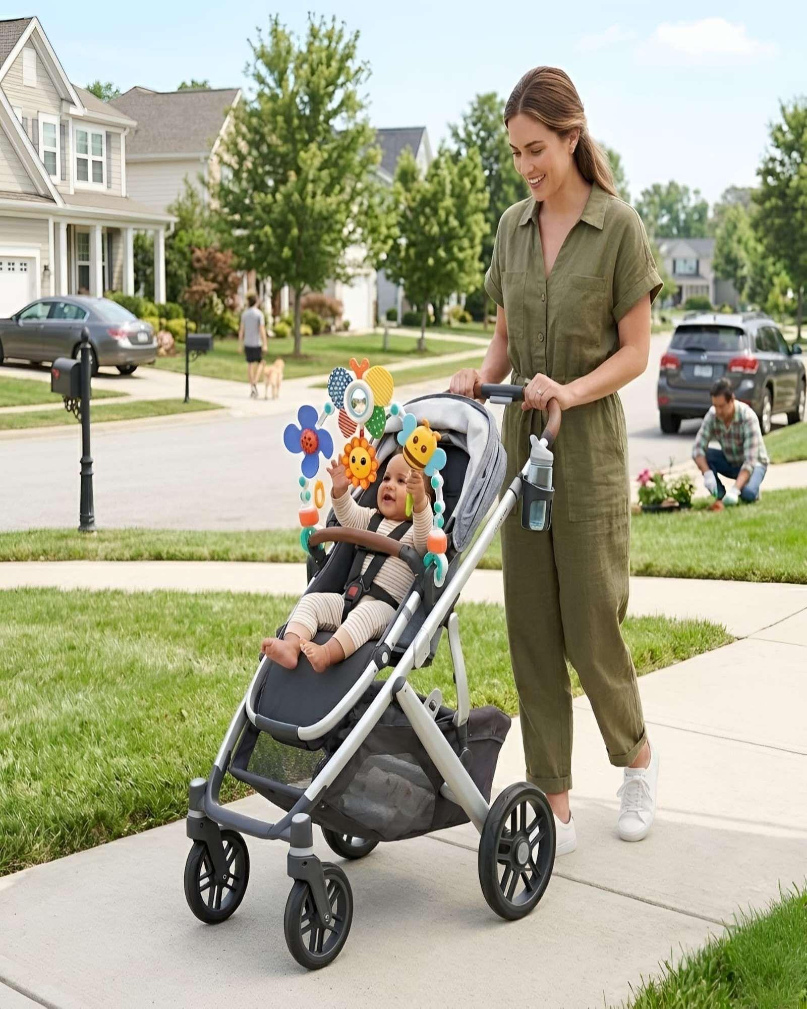 Arco De Juegos De Bebe Portátil Para Silla Nido Y Coche m1-4