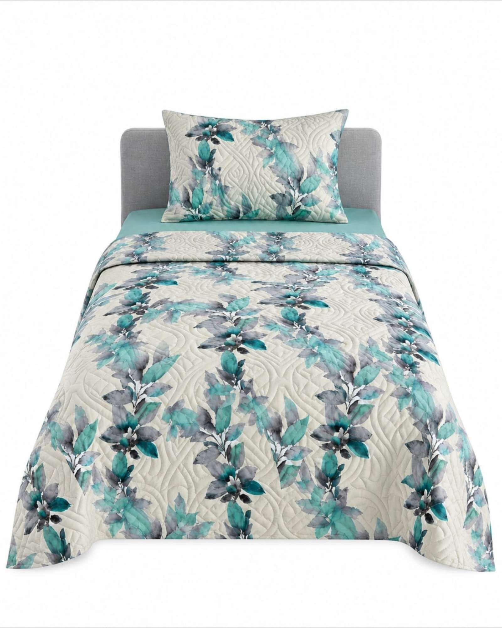 Cubrecamas De Verano Tela Transpirable Plaza y Media m9-5