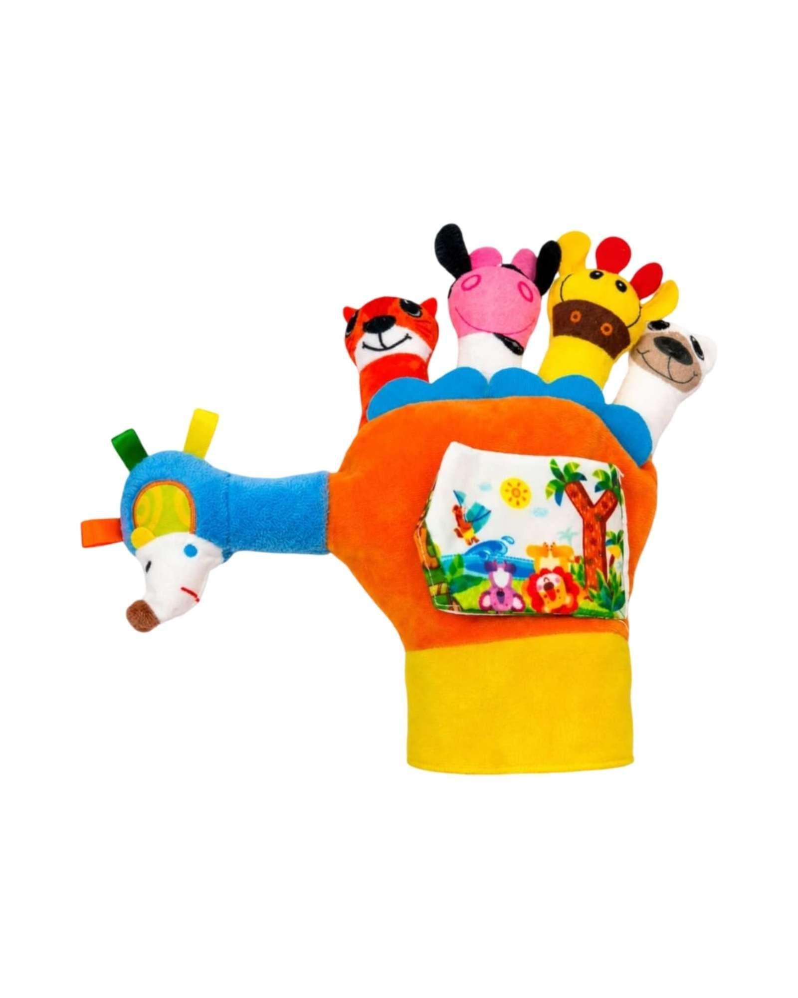 Títere de Mano Didáctico Animales Juego Estimulación Temprana-5