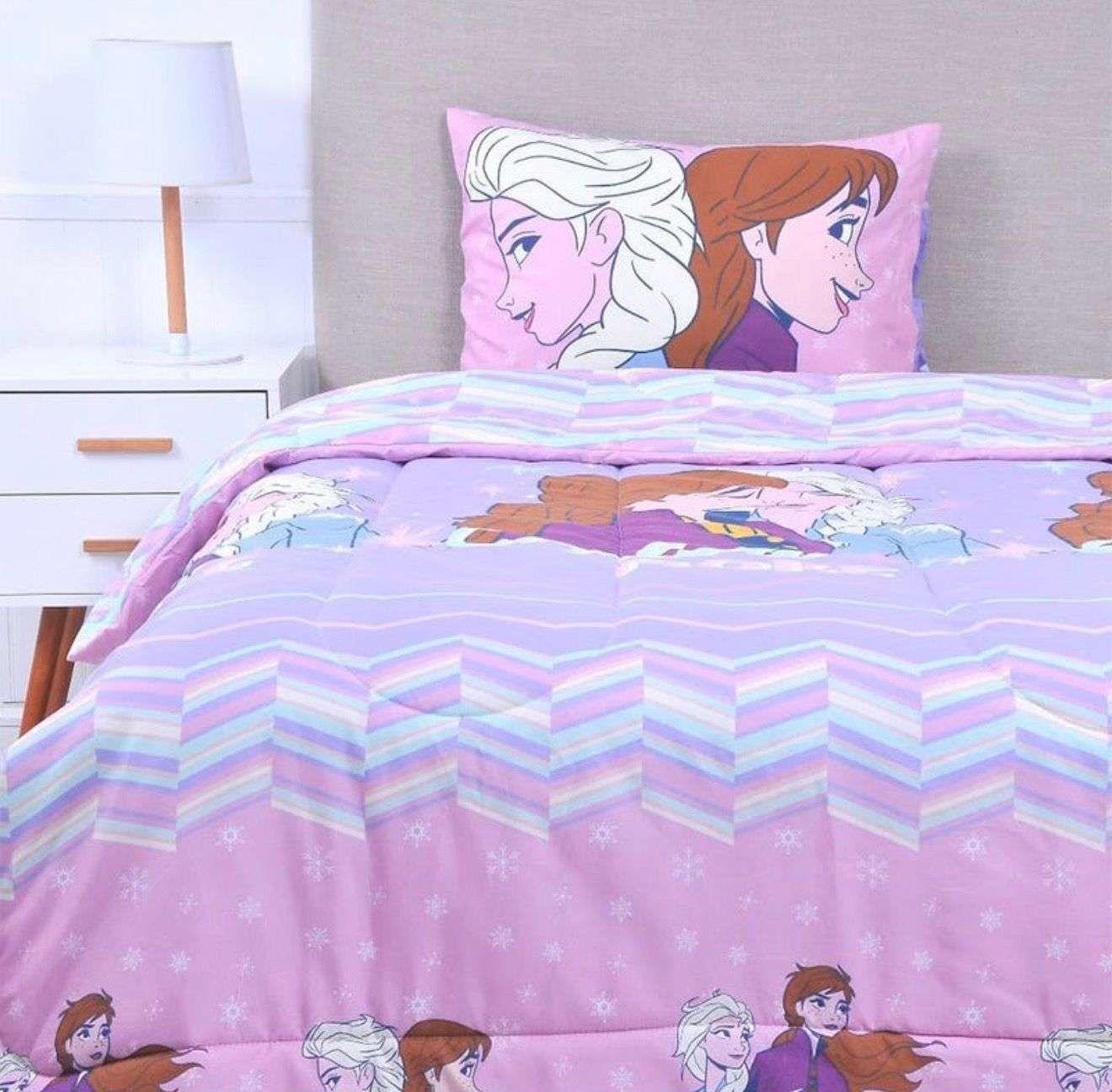 Cubrecama Plumón infantil  niña Frozen -2