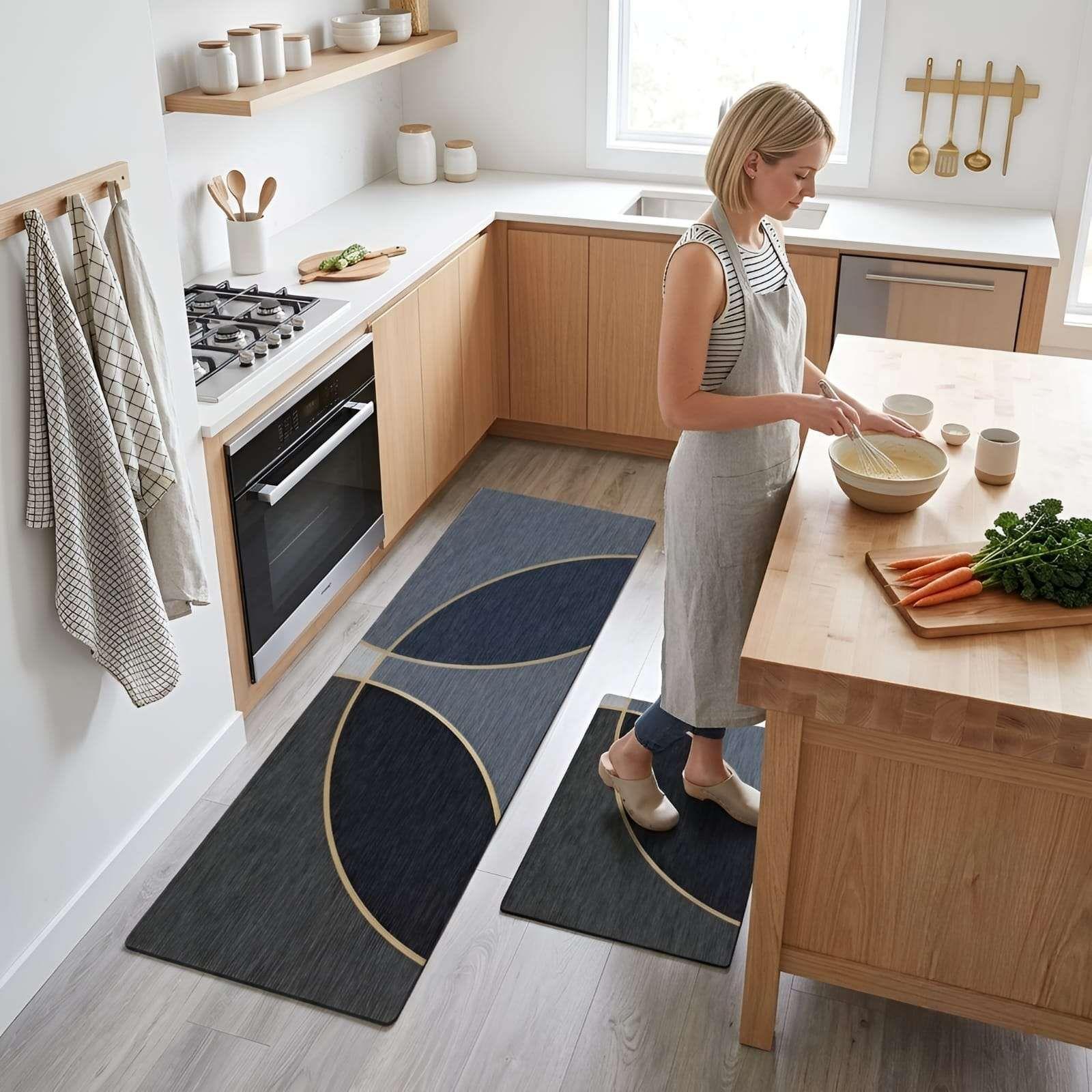 Set de Alfombras para Cocina: Diseño y Durabilidad 09-1