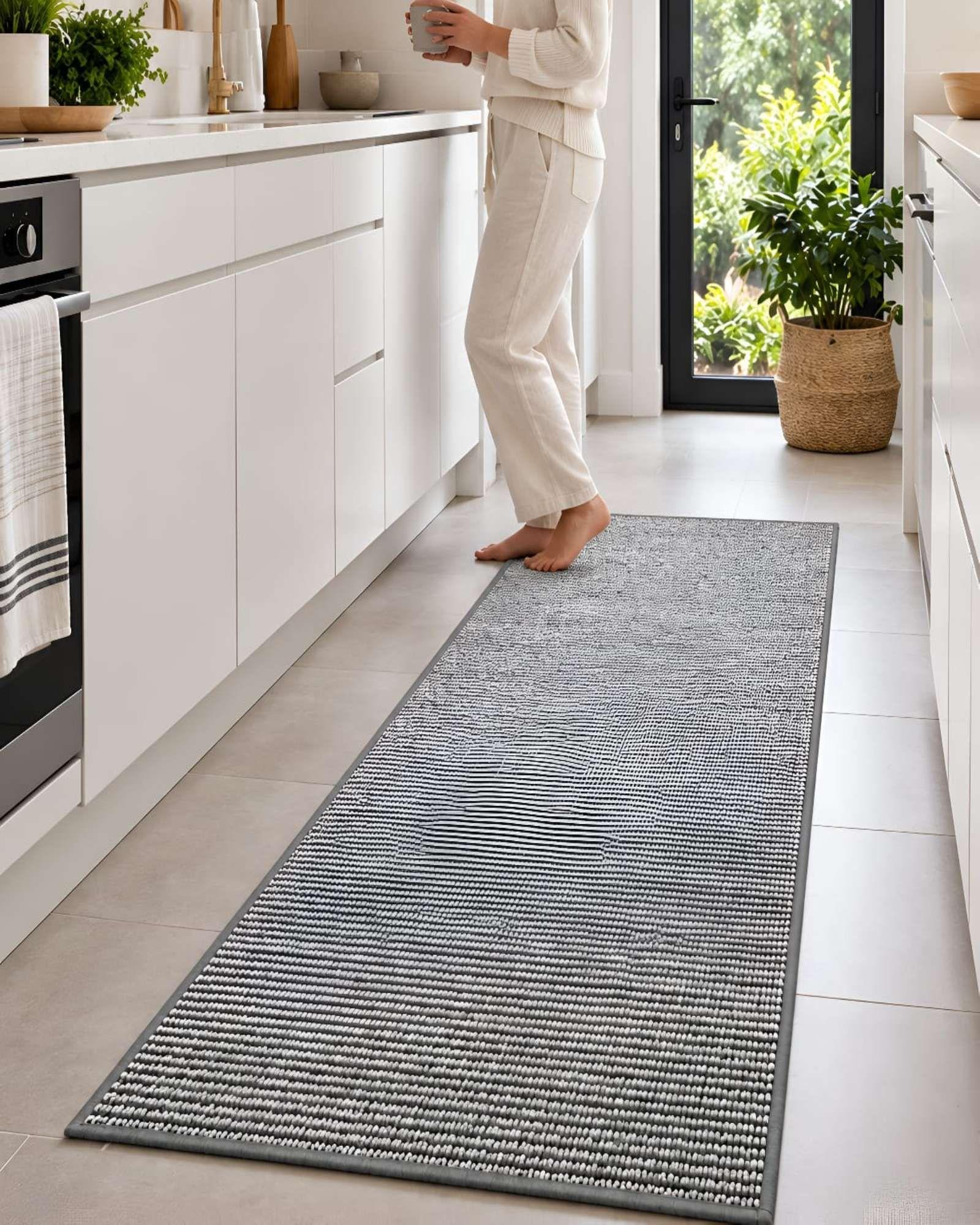 Alfombra Pasillera de Sisal Natural 60 x 200 cm | Antideslizante y Resistente 03-1