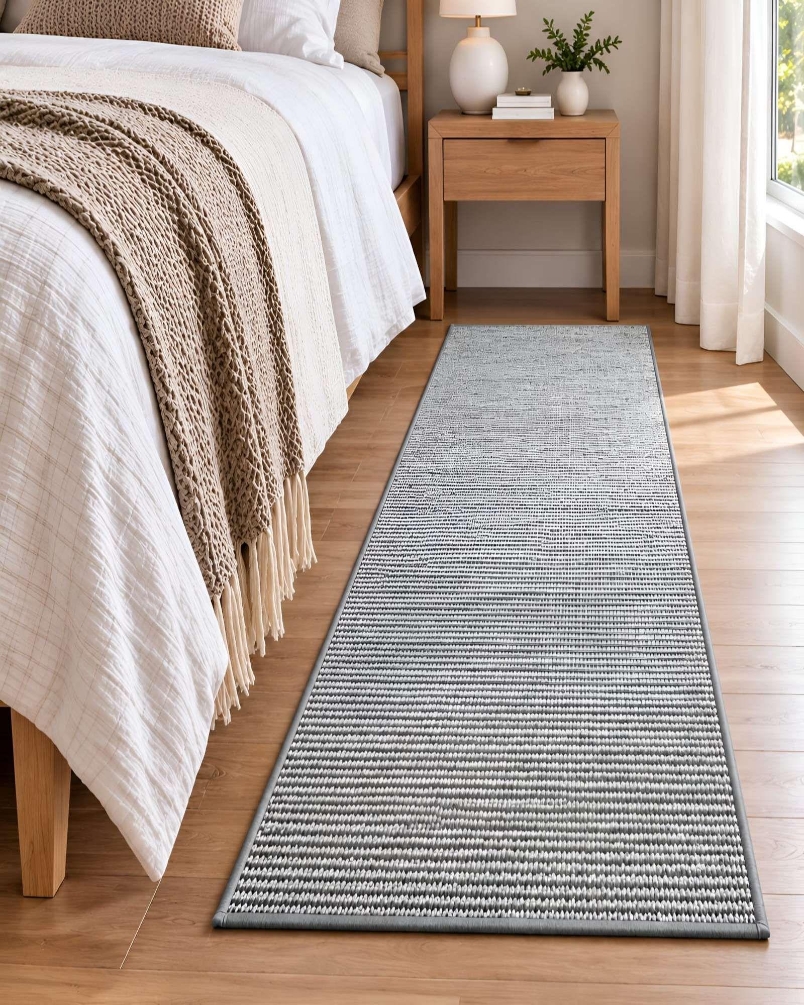 Alfombra Pasillera de Sisal Natural 60 x 200 cm | Antideslizante y Resistente 03-2