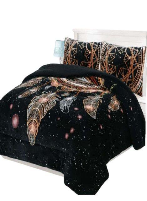 CUBRECAMAS CON CHIPORRO 2 PLAZA SUPER SUAVES D8-1