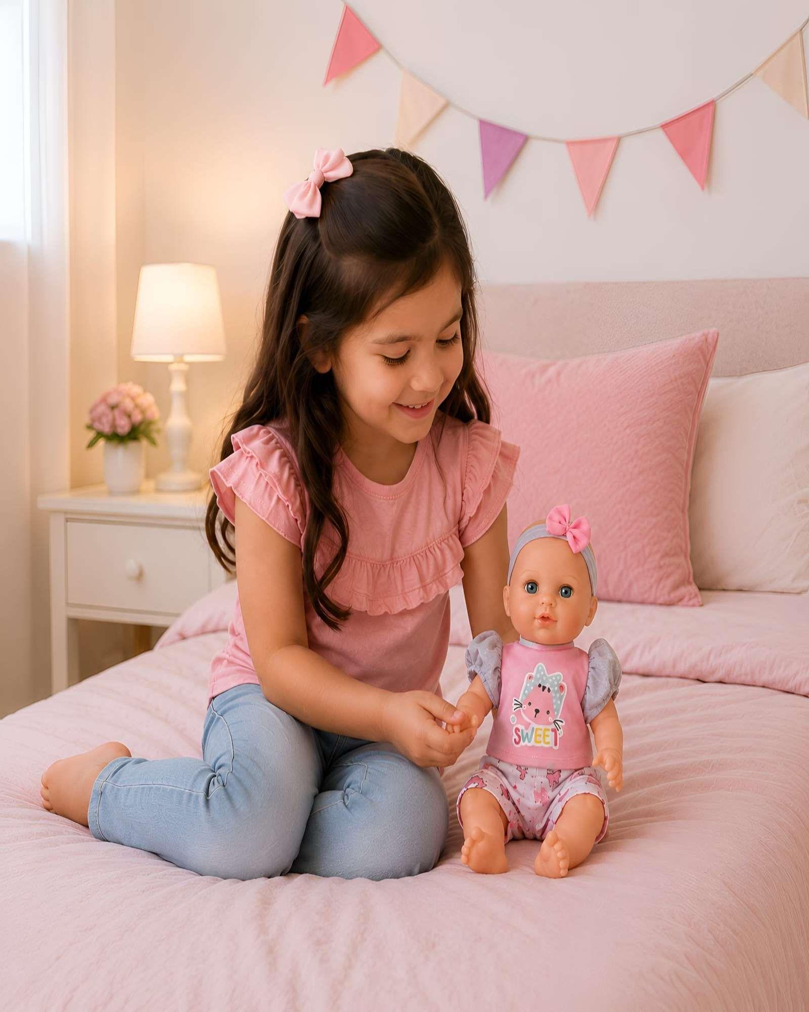 Set de Muñeca Bebé Juguete Infantil-2
