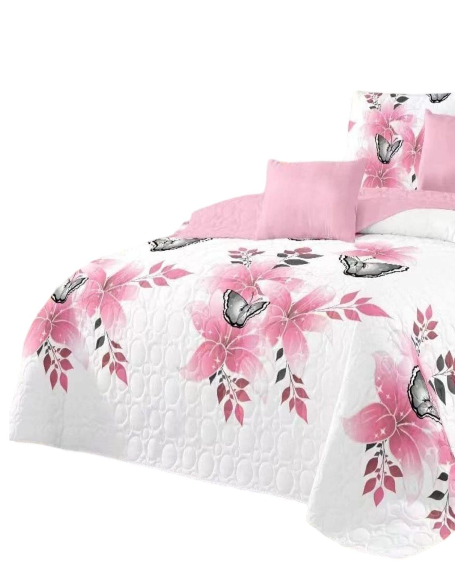 Quilt 2 Plazas Diseño - Cubrecama Primavera Verano A2-1