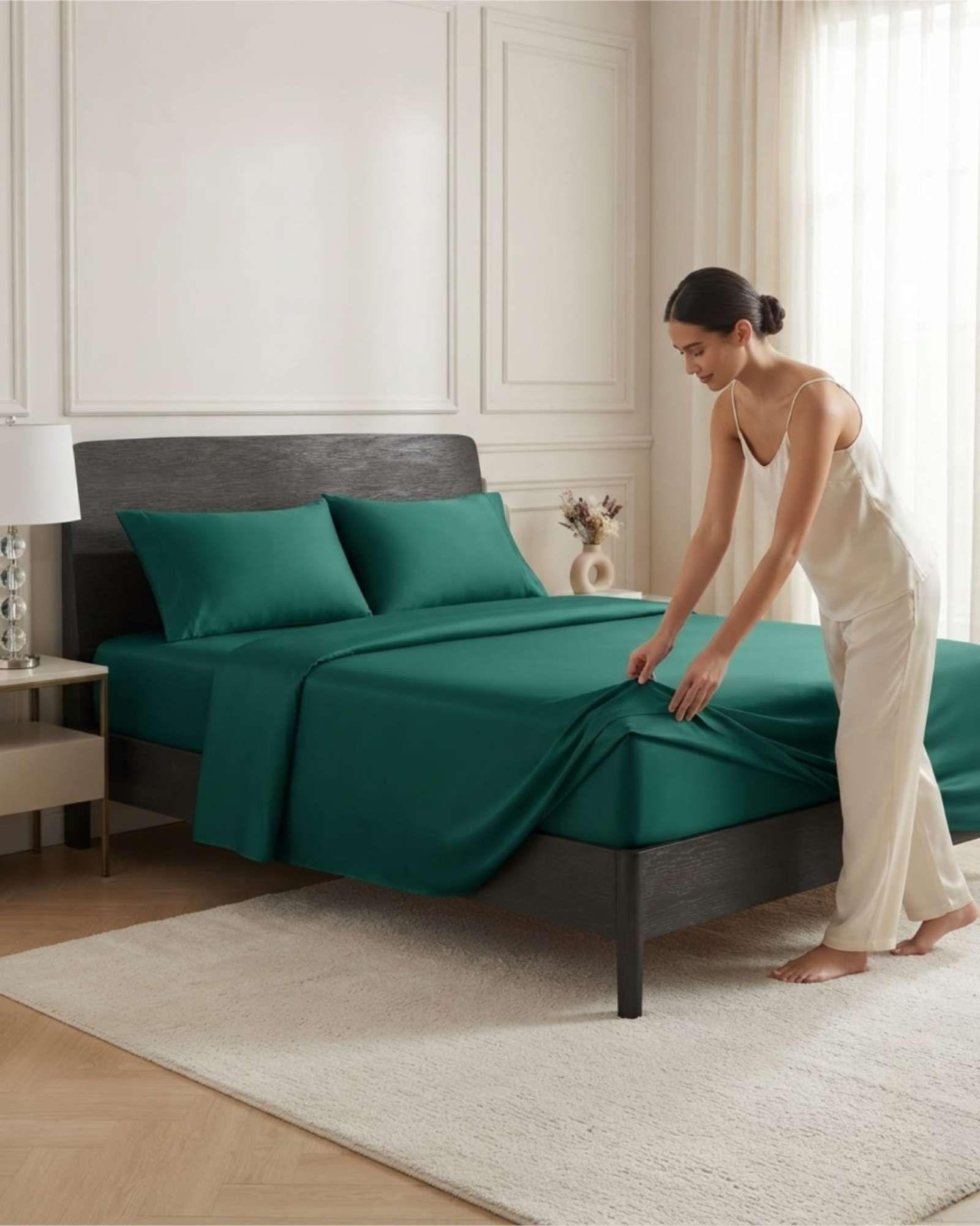 Sabanas Super King De 500 Hilos Calidad Hotelera Y Ajuste Perfecto m1-0
