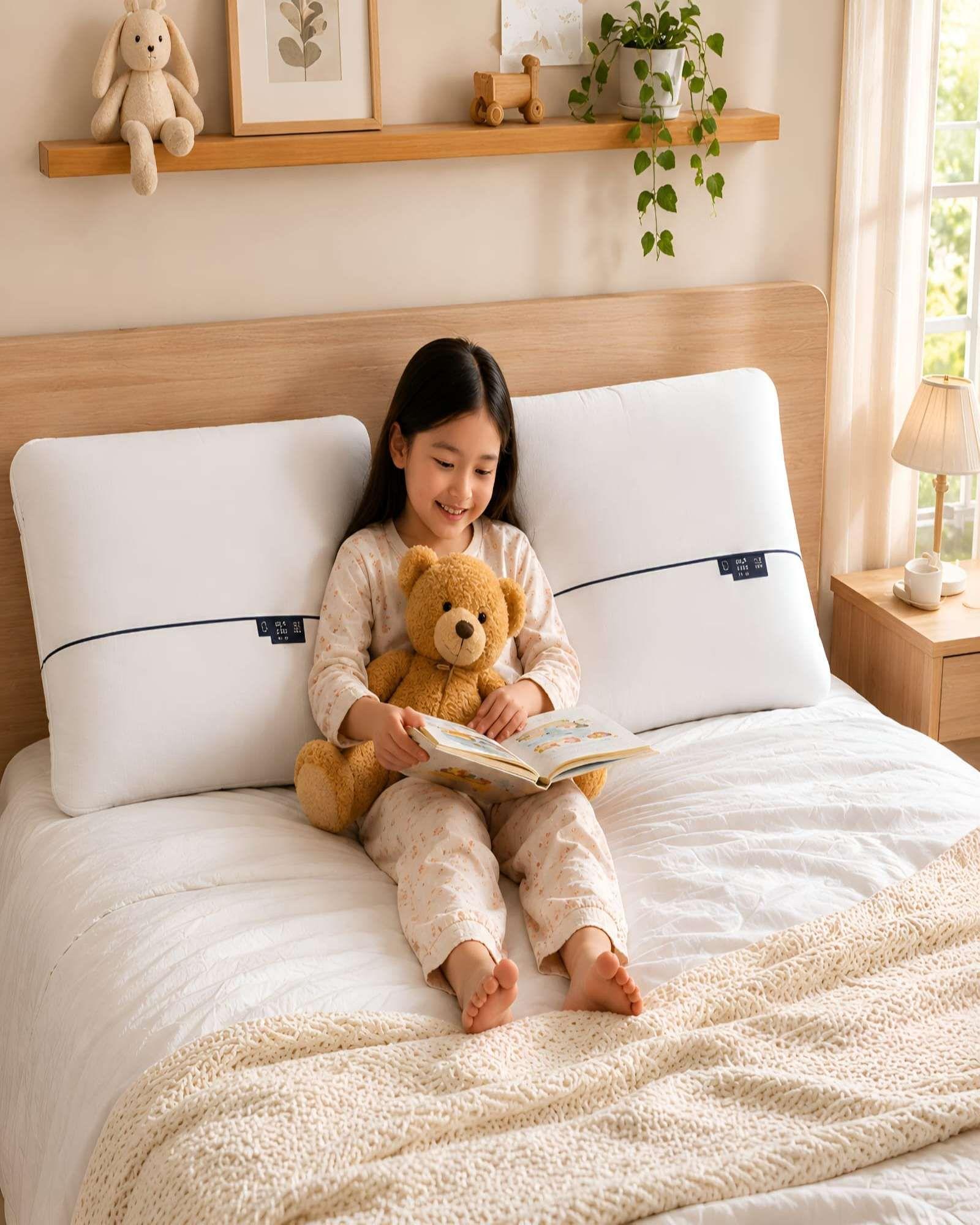 Set 2 Almohadas Viscoelásticas Ergonómicas - 40x70 cm - Soporte Cervical-4