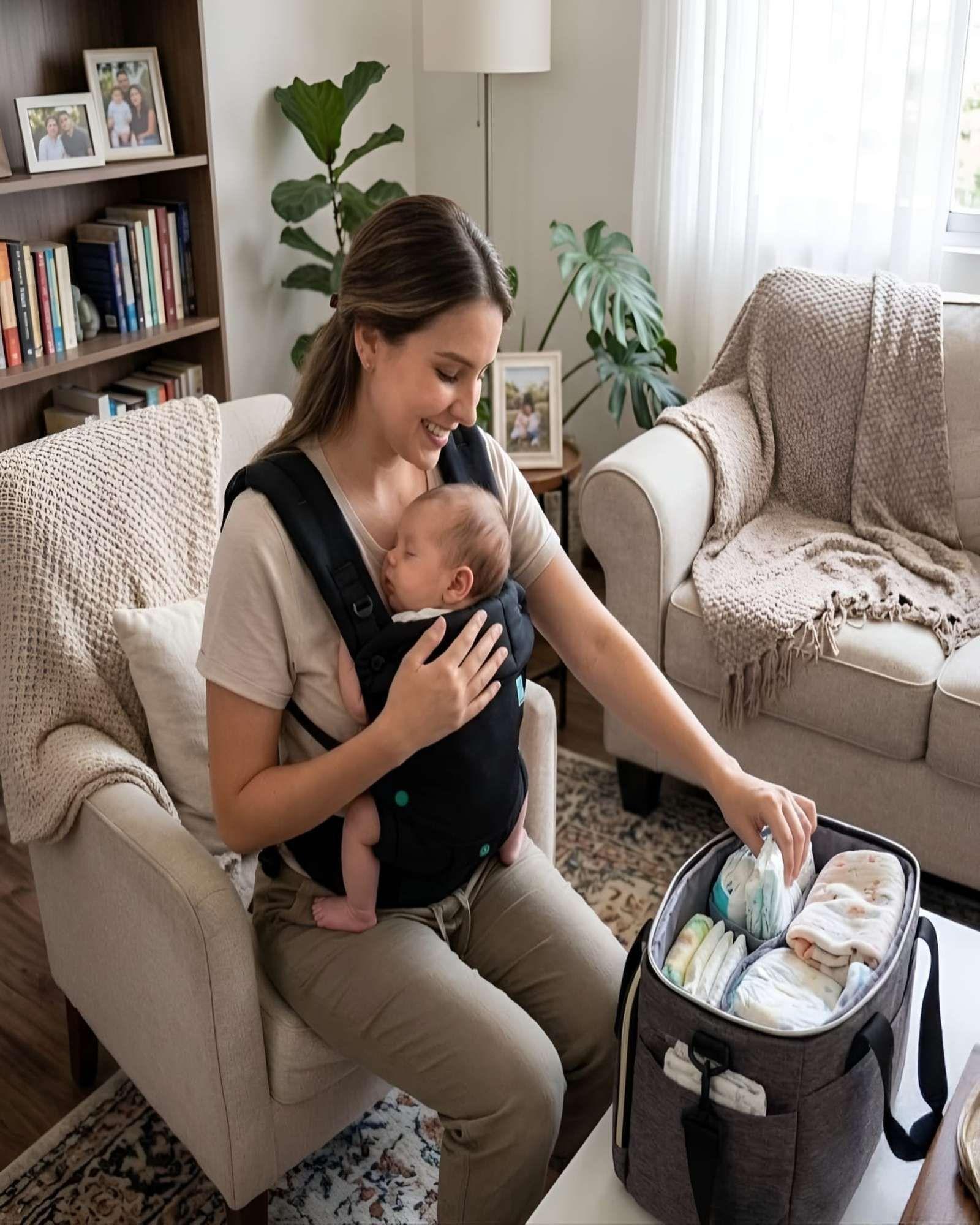 Mochila Porta Bebé Flip 4 en 1 Convertible 02-4