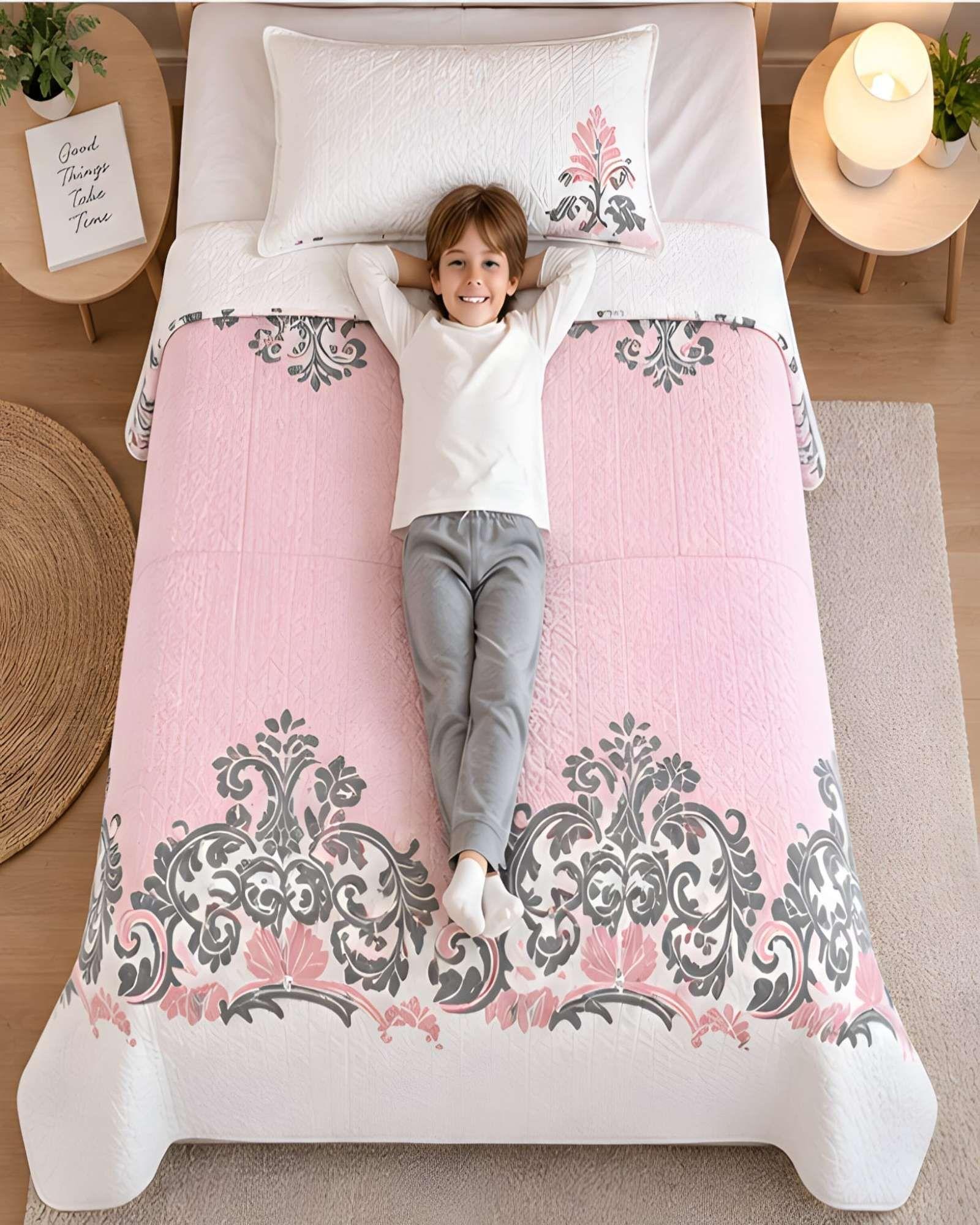 Quilt 1.5 Plazas 180x230 cm + Funda de Almohada-4