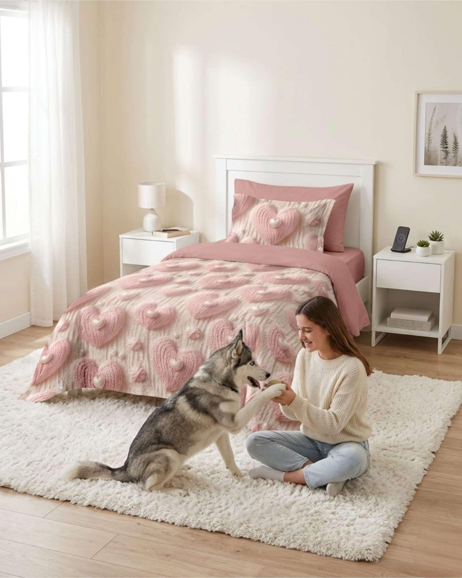 Quilt De Verano 5D Cubrecama Ligero Transpirable Plaza y Media PM1-4