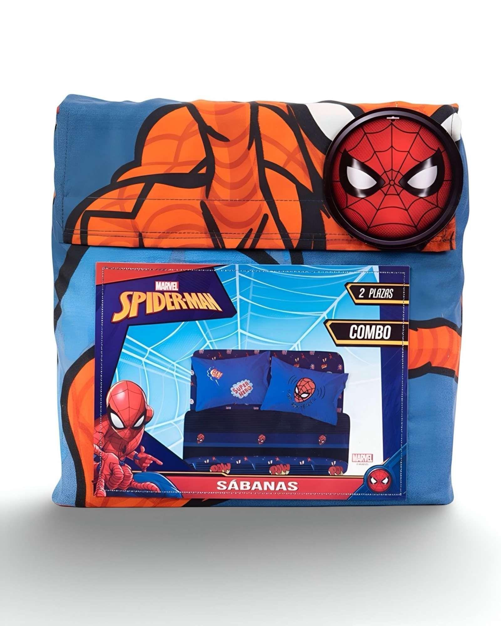 Sabanas infantil Spiderman 2 Plazas Mashini-3
