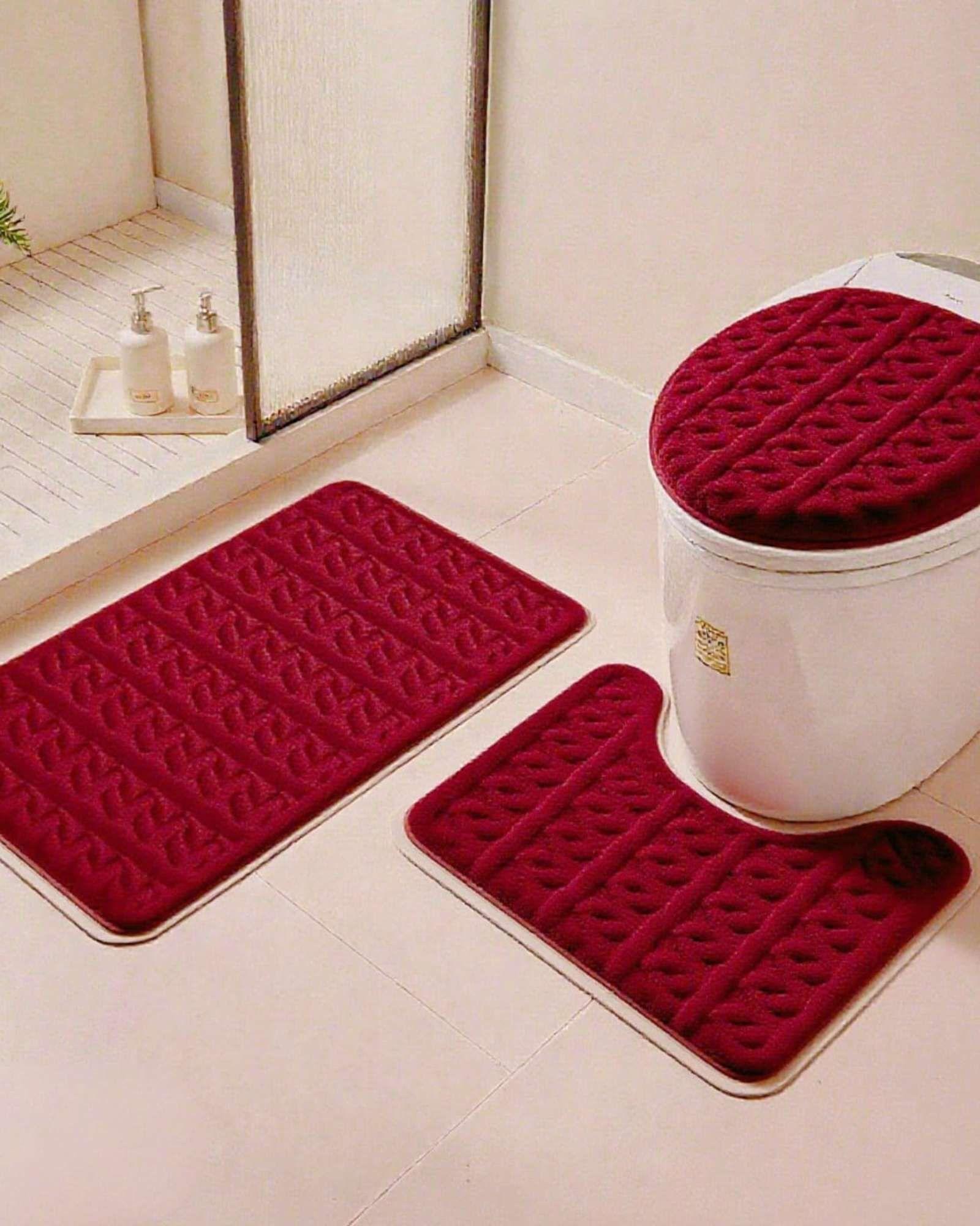 SET DE BAÑO 3 PIEZAS SUAVES Y ABSORBENTES m14-0