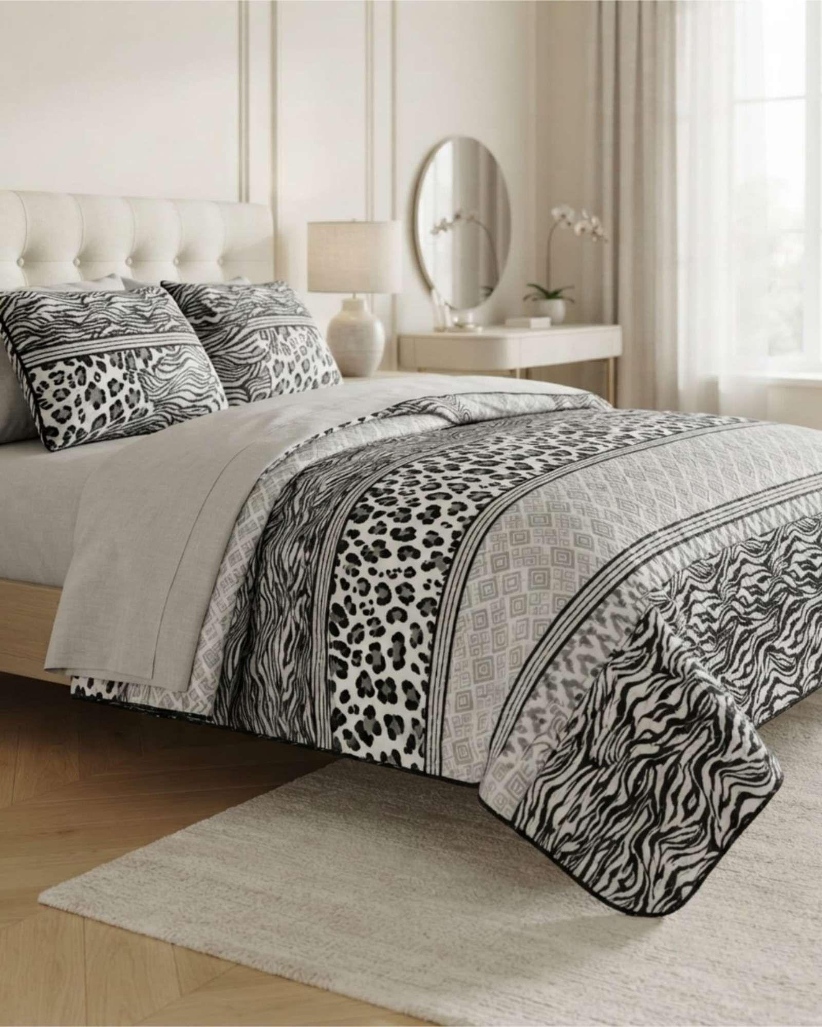 Quilt Verano Estilo Revista Moderna King Mas Almohadas m1-1