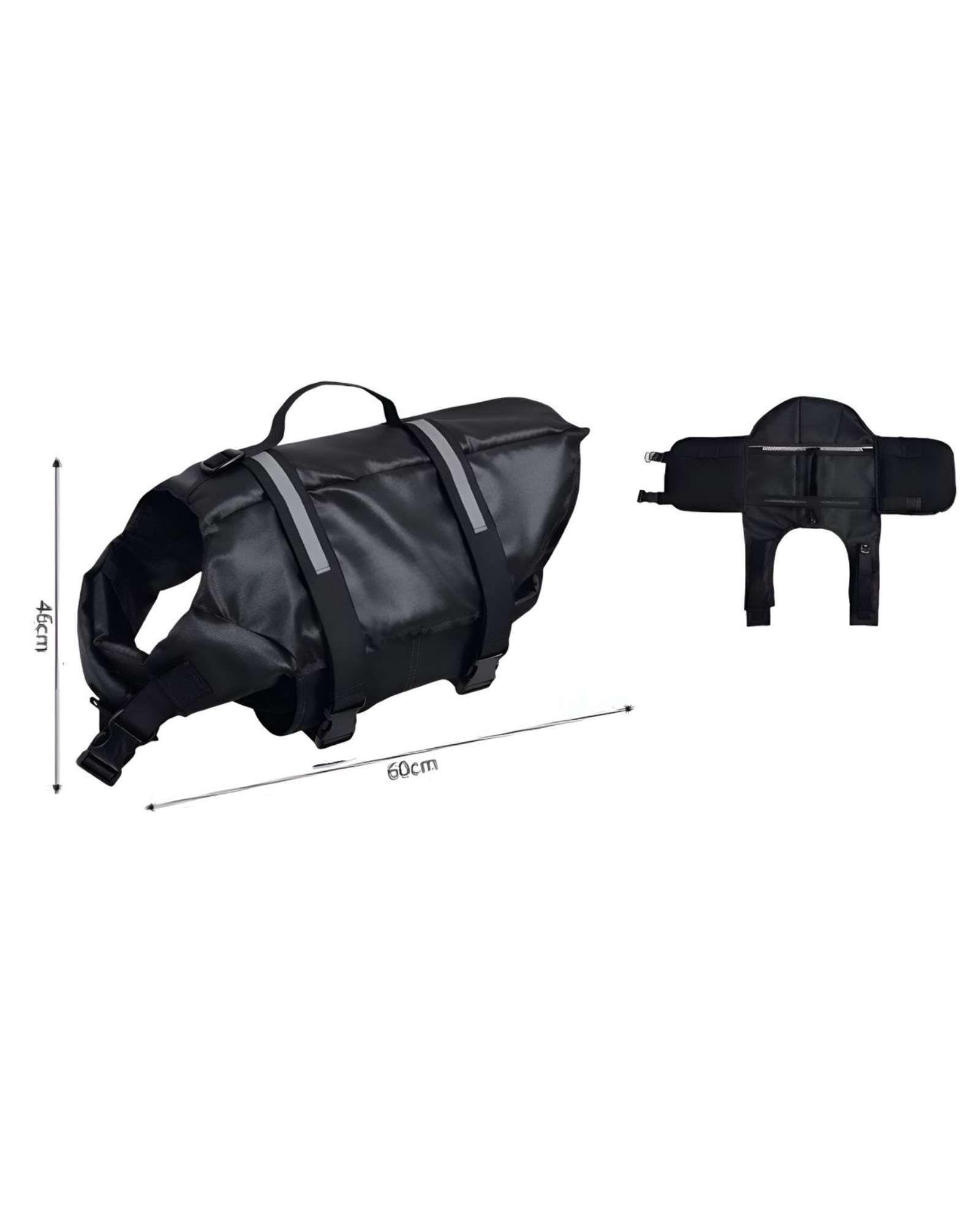 Chaleco Salvavidas Flotador Para Perros TALLA L 75x60 cm c04-4