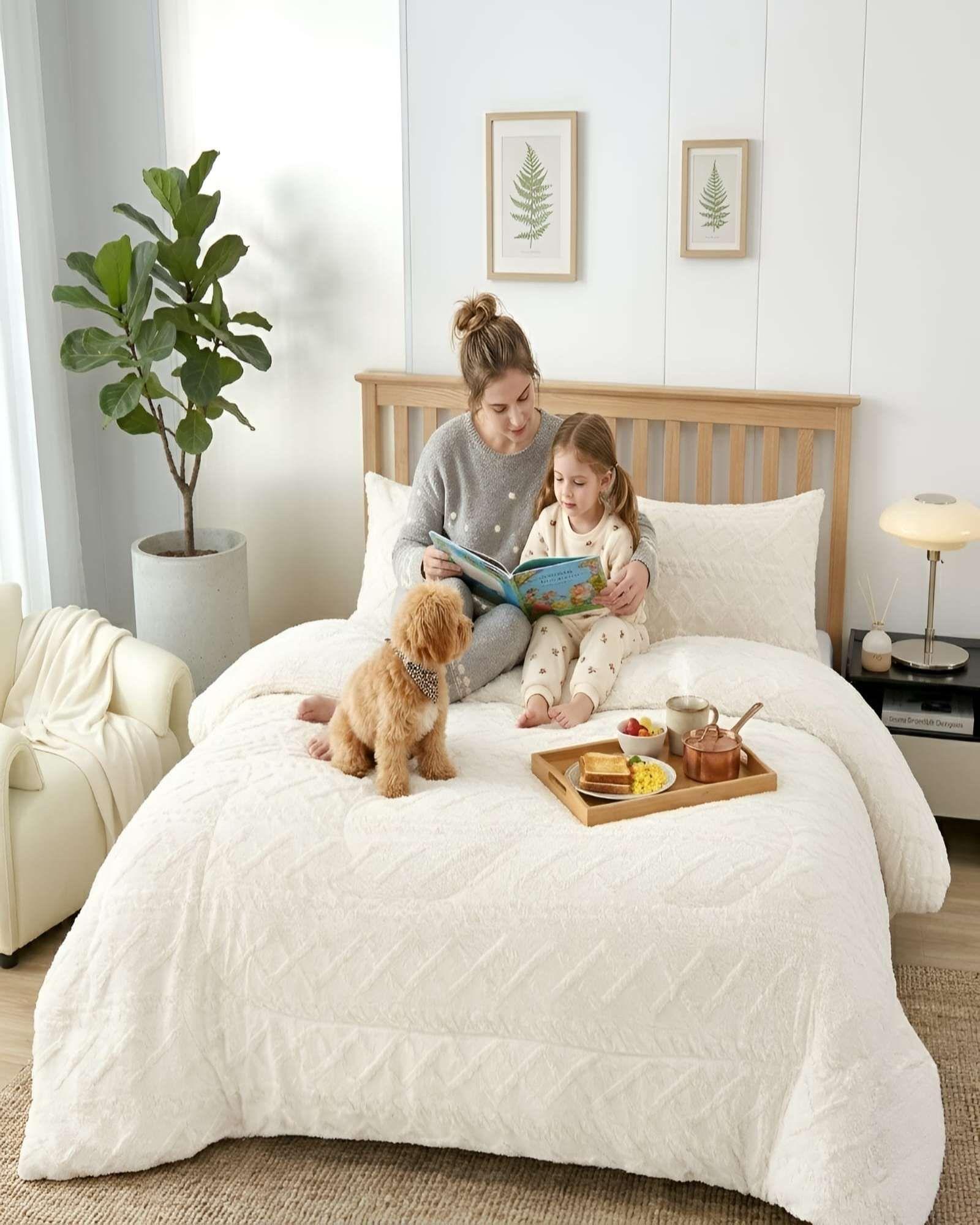 Cubrecama 2 Plazas Con Relieve Cobertor Elegante Suave D6-0