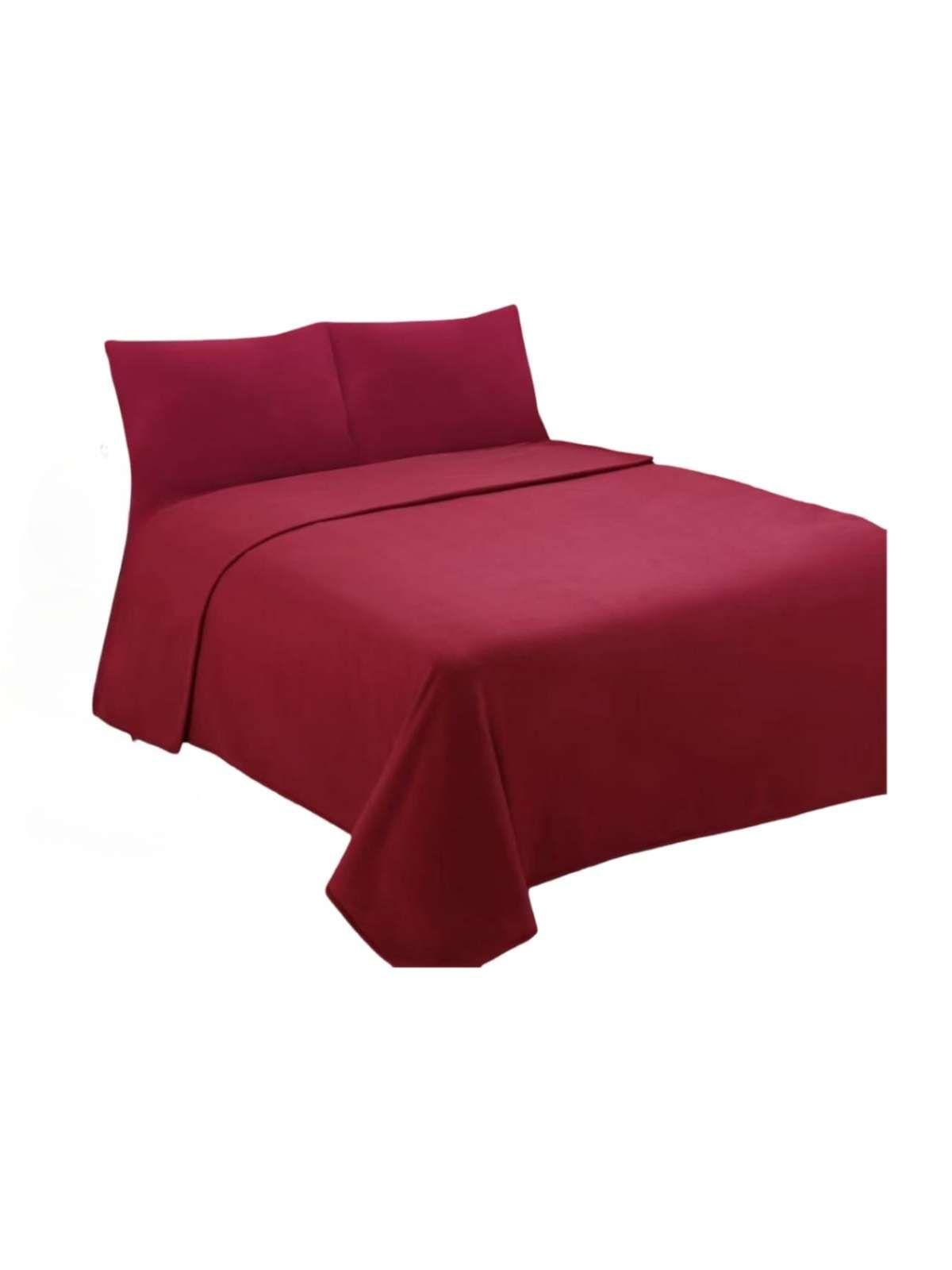 Sábanas Térmicas de polar Esponjosa King Tacto Suave urdeo-2