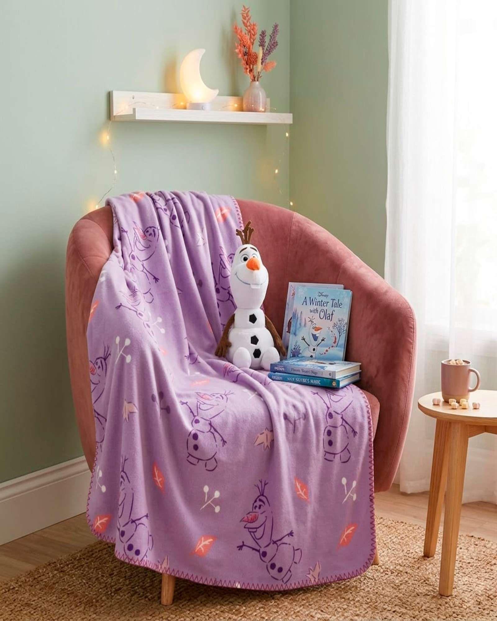 Manta Para Niños Confortable Coral de 127x152cm de Olaf-2