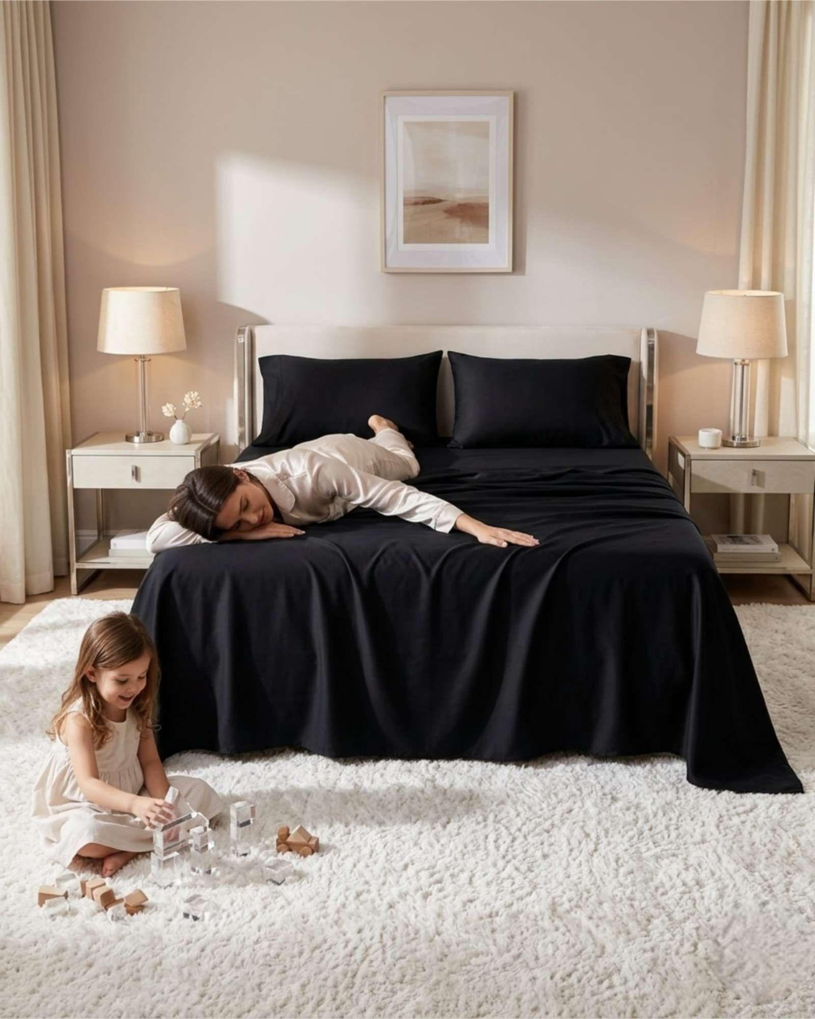 Set Sabanas Plaza King Mas 2 Almohadas Mullidas 6 Piezas C4-2