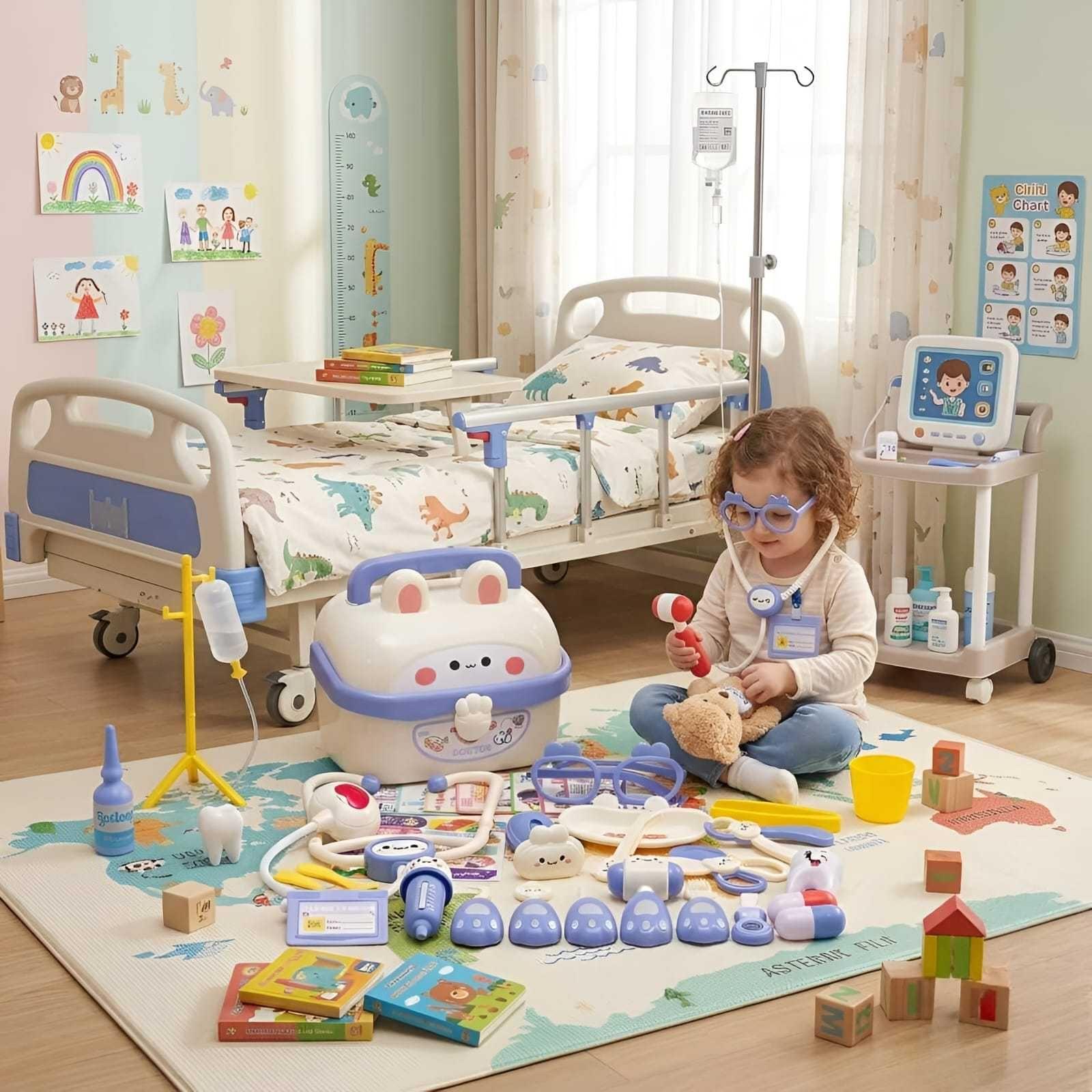 Set De Doctor Y Dentista Infantil Juguete Juego De Rol-1