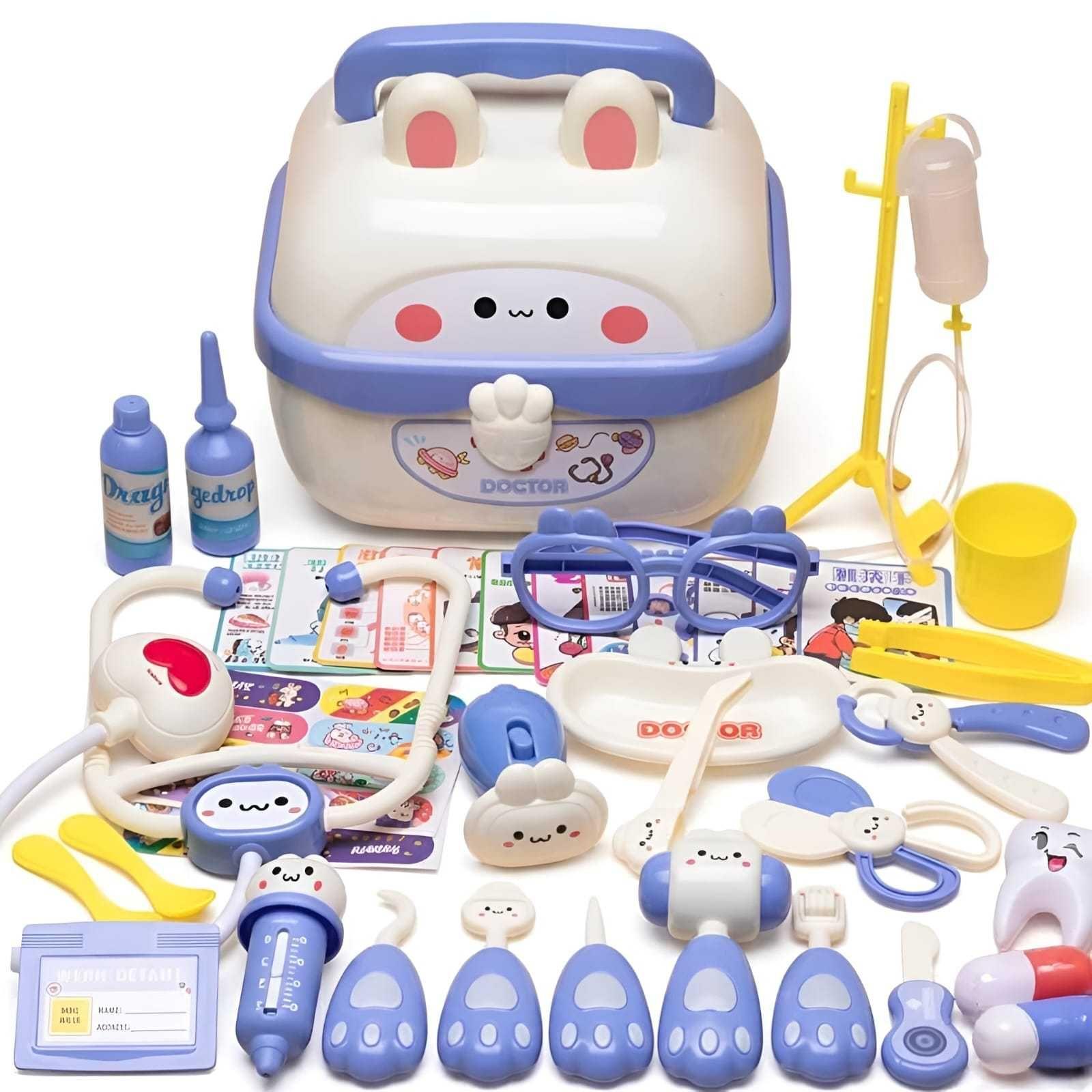 Set De Doctor Y Dentista Infantil Juguete Juego De Rol-4