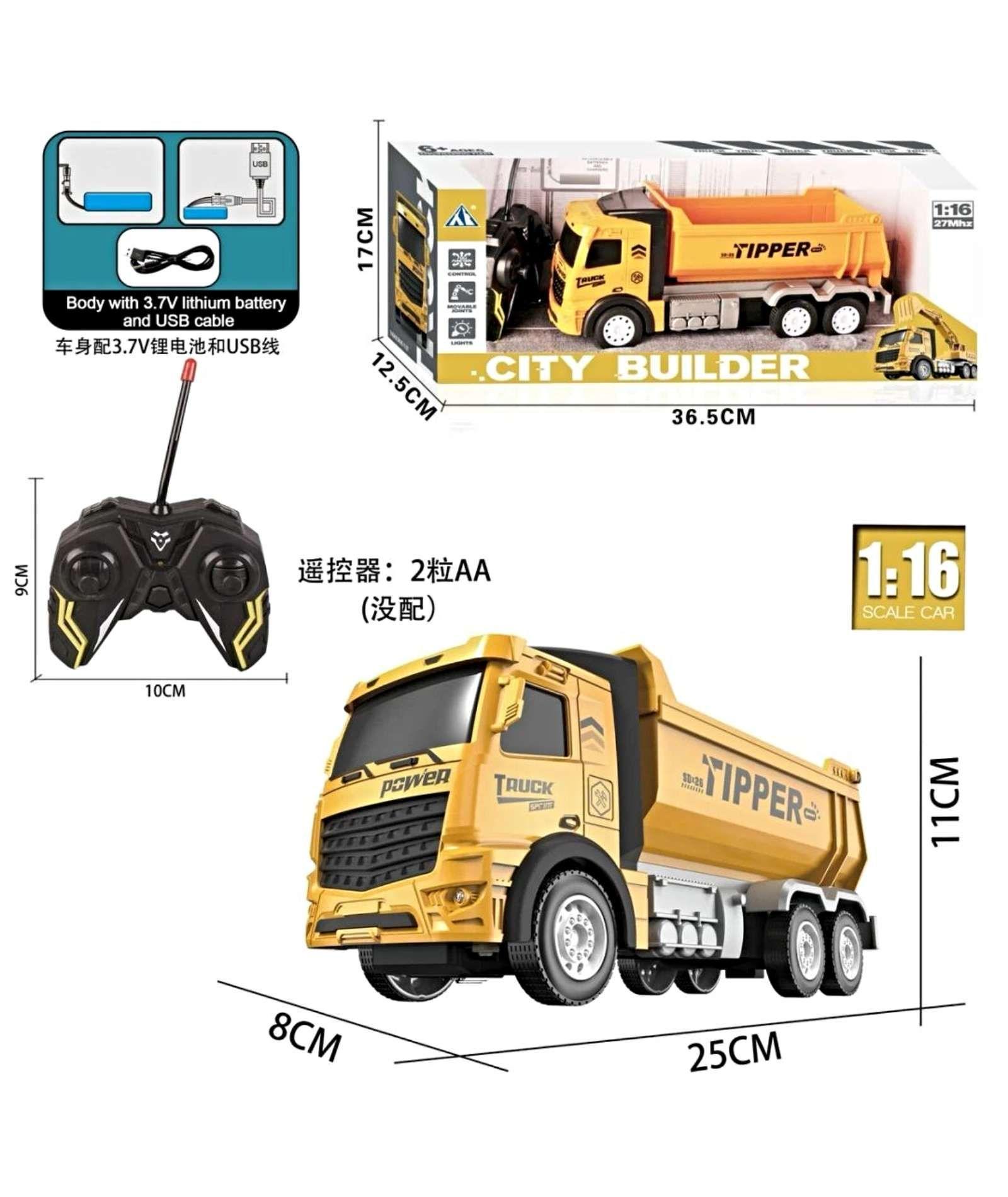 Volqueta Recargable con Control Remoto-2