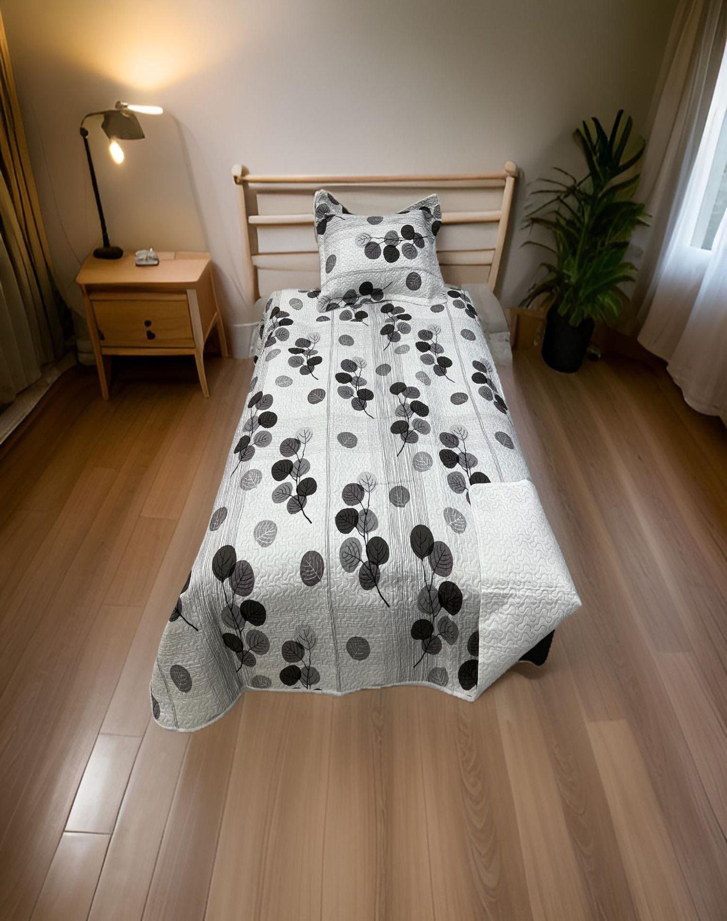 CUBRECAMA QUILT PRIMAVERA VERANO PLAZA Y MEDIA DC04-2