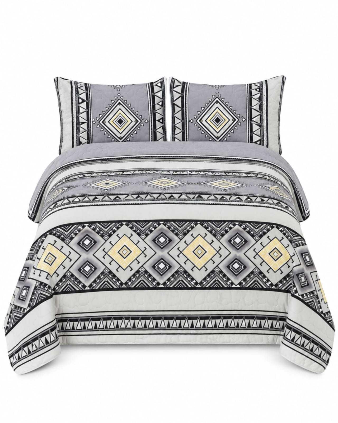 Quilt Delgado Para Verano Fresco 2 Plazas Mas Almohadas m21-5