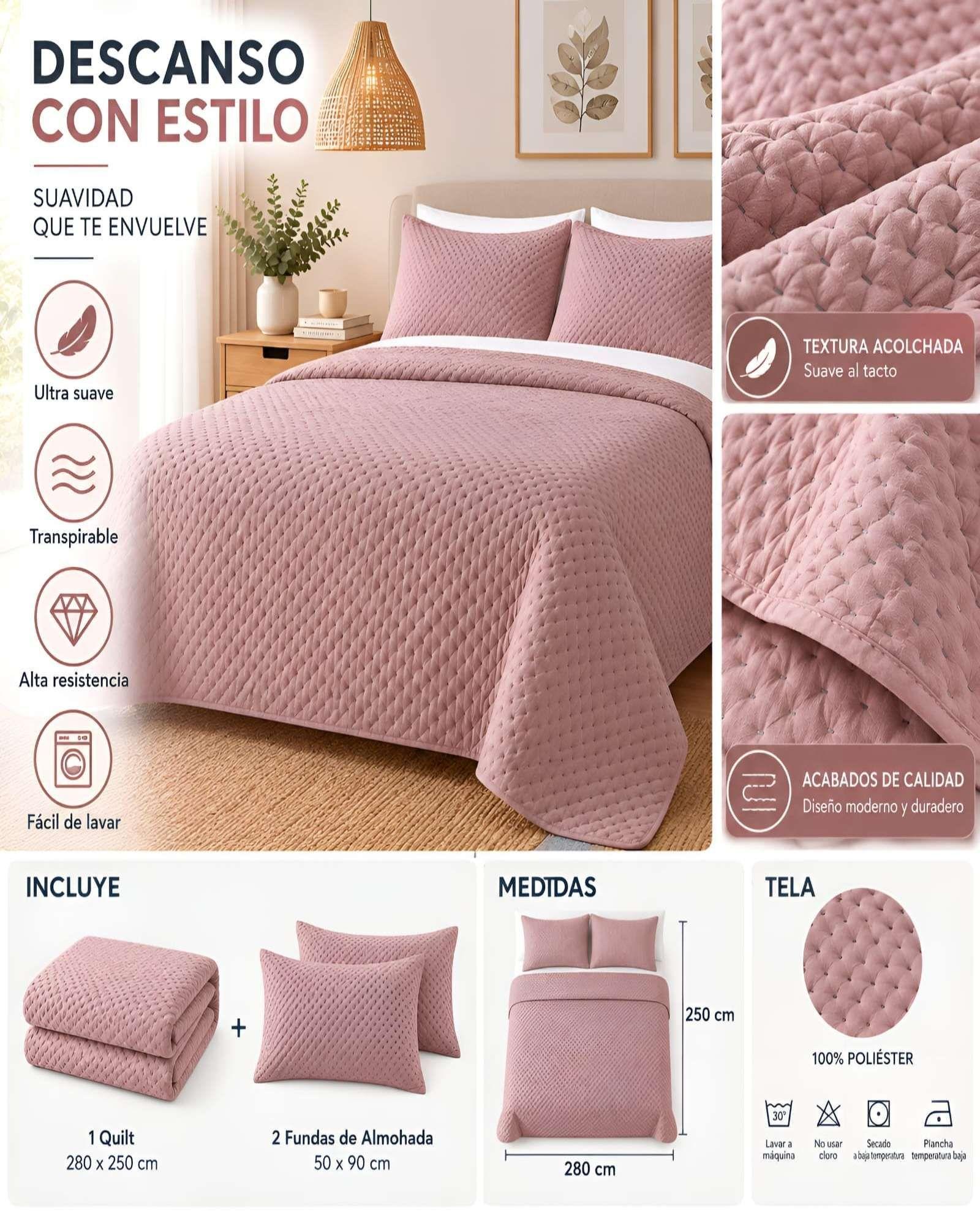 Cubrecama Super King Cádiz Ultra Soft Mashini 280x25002-4
