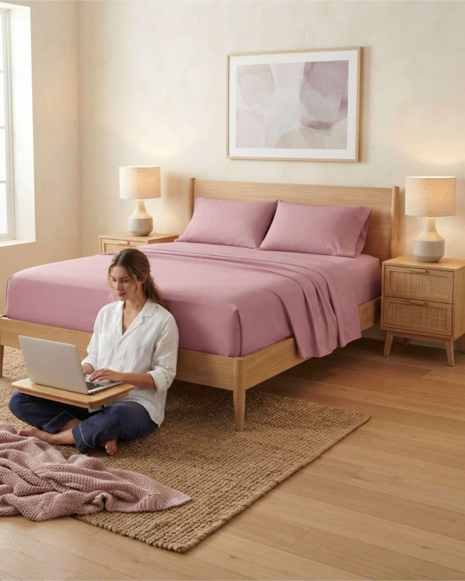 Juego De Sabanas Estilo De Revista Para Dormitorio King m5-1