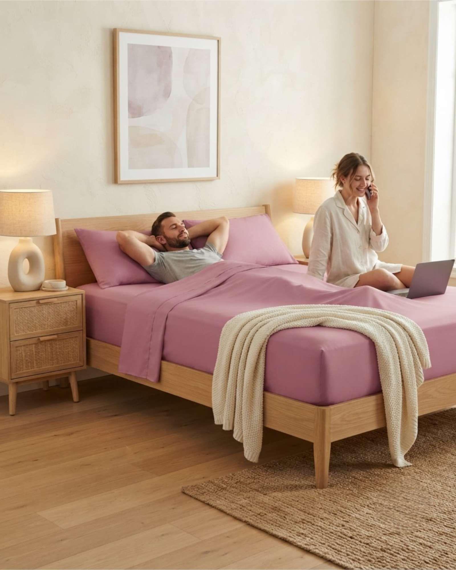 Juego De Sabanas Estilo De Revista Para Dormitorio King m5-4