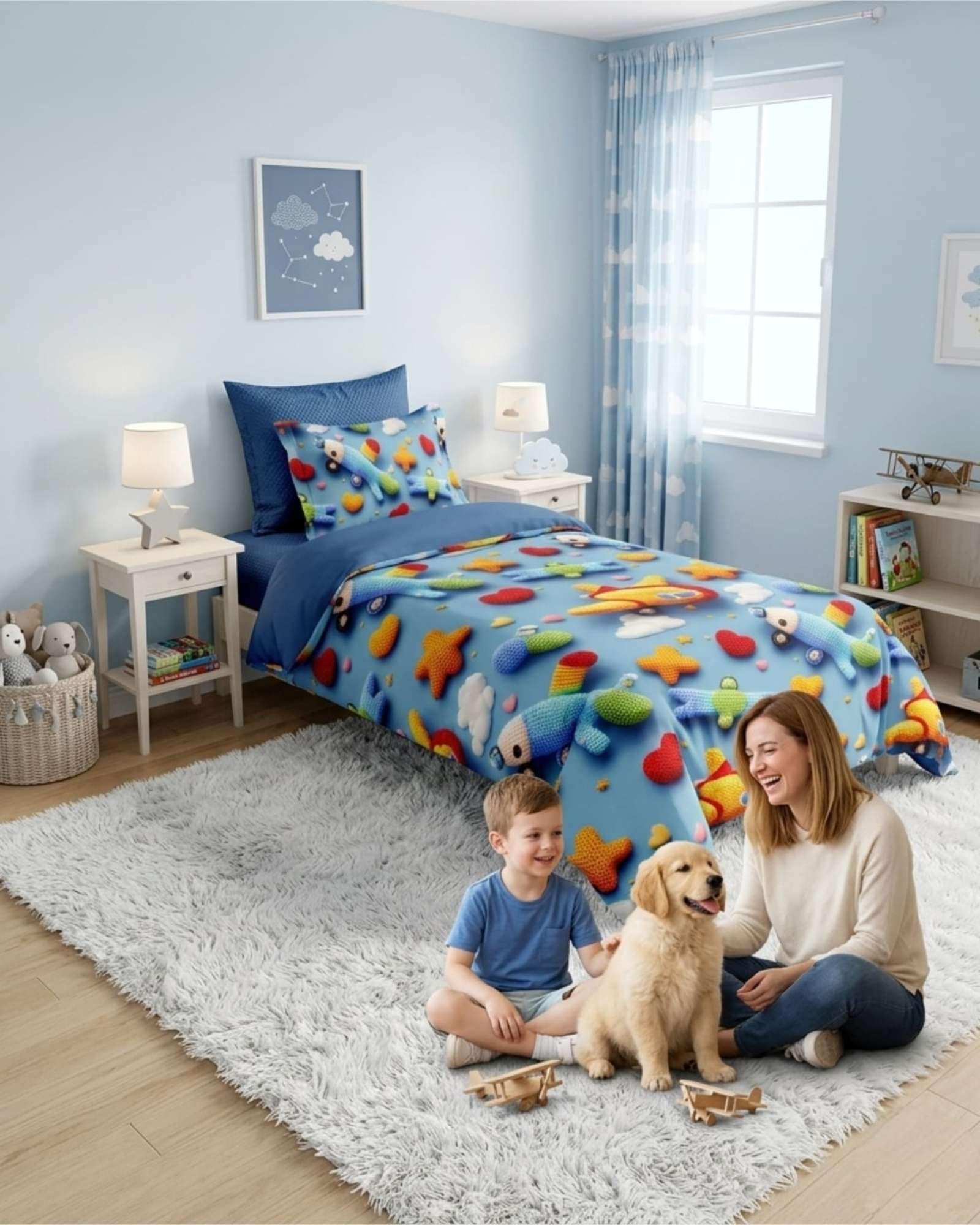 Quilt De Verano 5D Cubrecama Ligero Transpirable Plaza y Media PM7-2