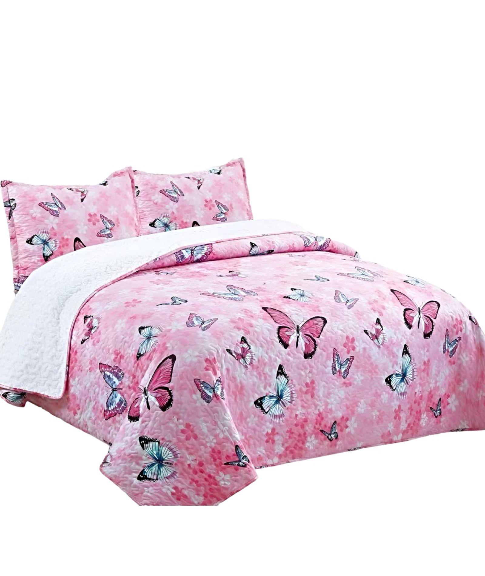 COLCHA QUILT SHERPA INVIERNO PLAZA Y MEDIA C24-0